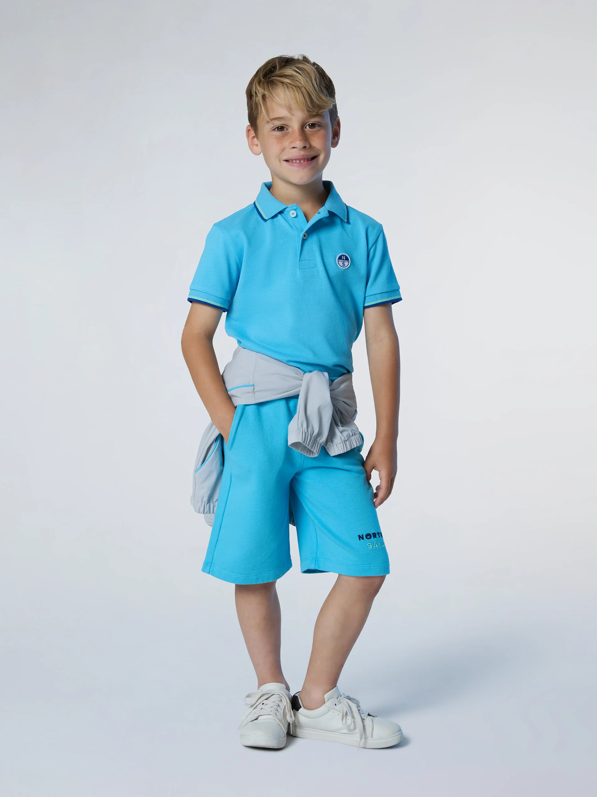 Polo shirt with logo patch - Image 19