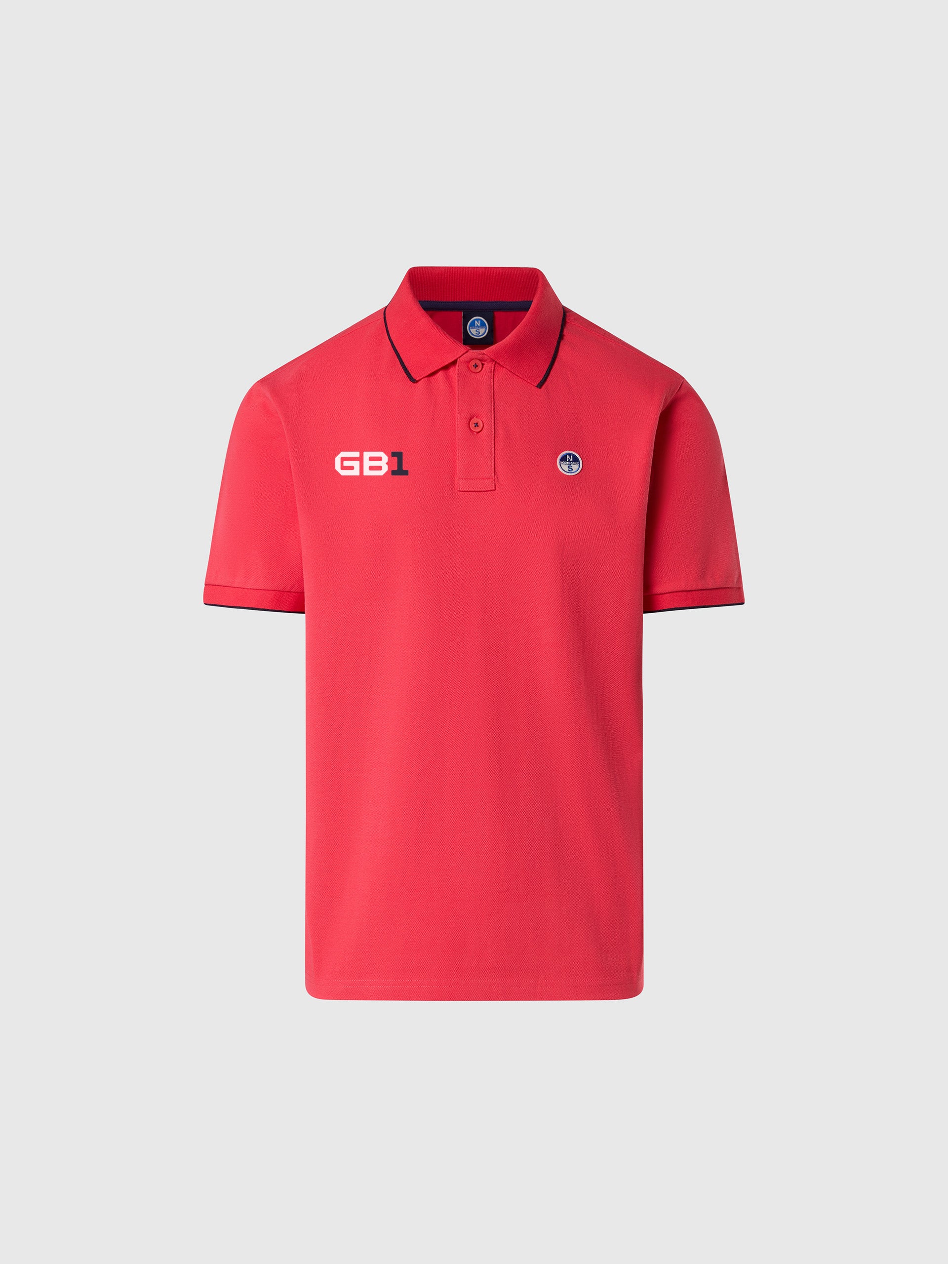 North Sails x GB1 Contrast-Trim Polo Shirt