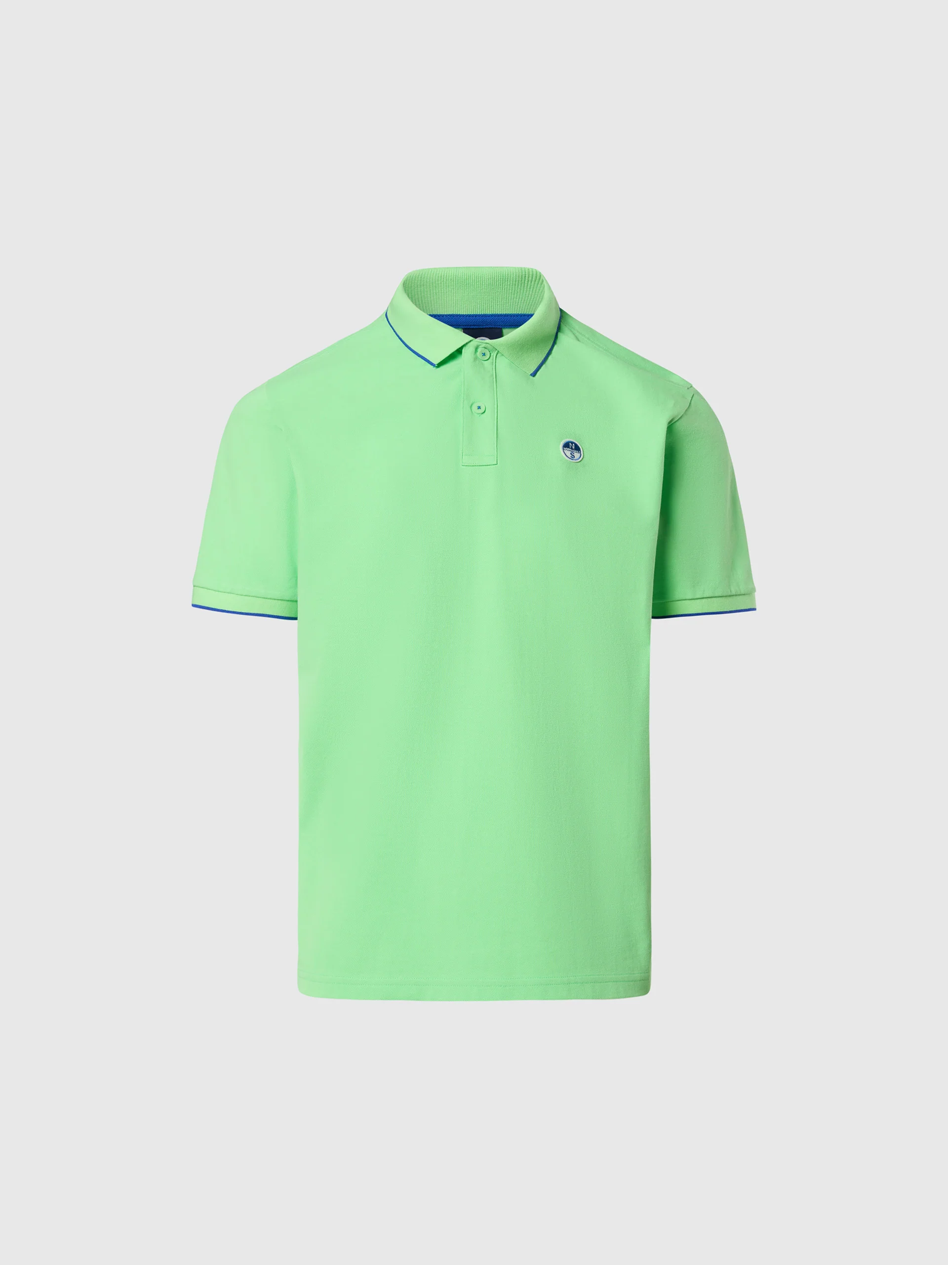 Polo shirt with contrast trims - Image 16