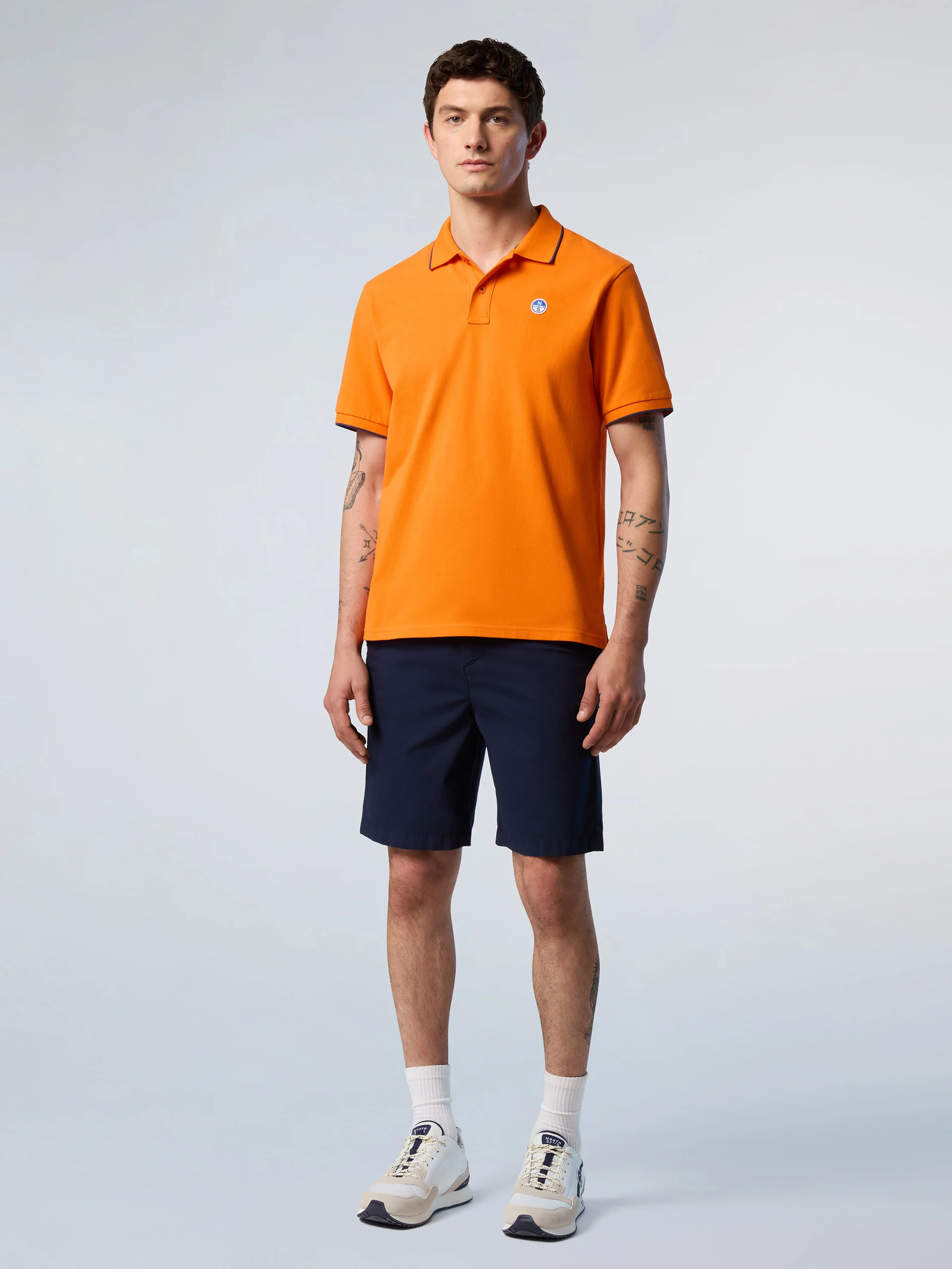 Polo shirt with contrast trims - Image 31