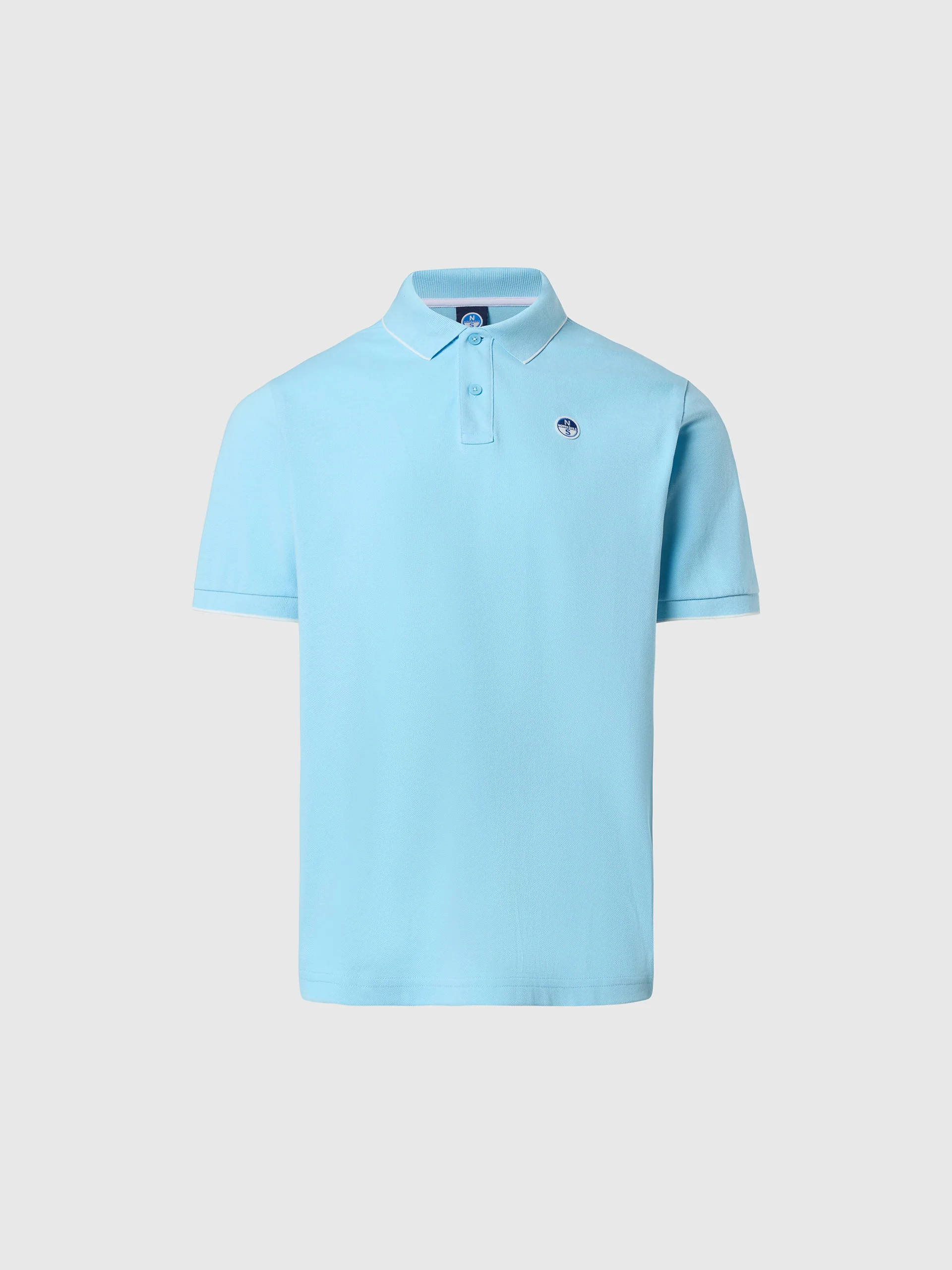 Polo shirt with contrast trims - Image 43