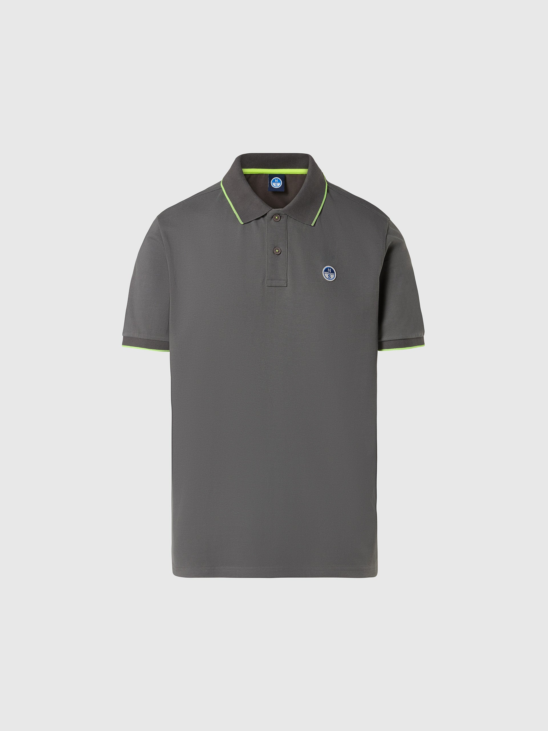 Polo shirt with contrast trims - Image 50
