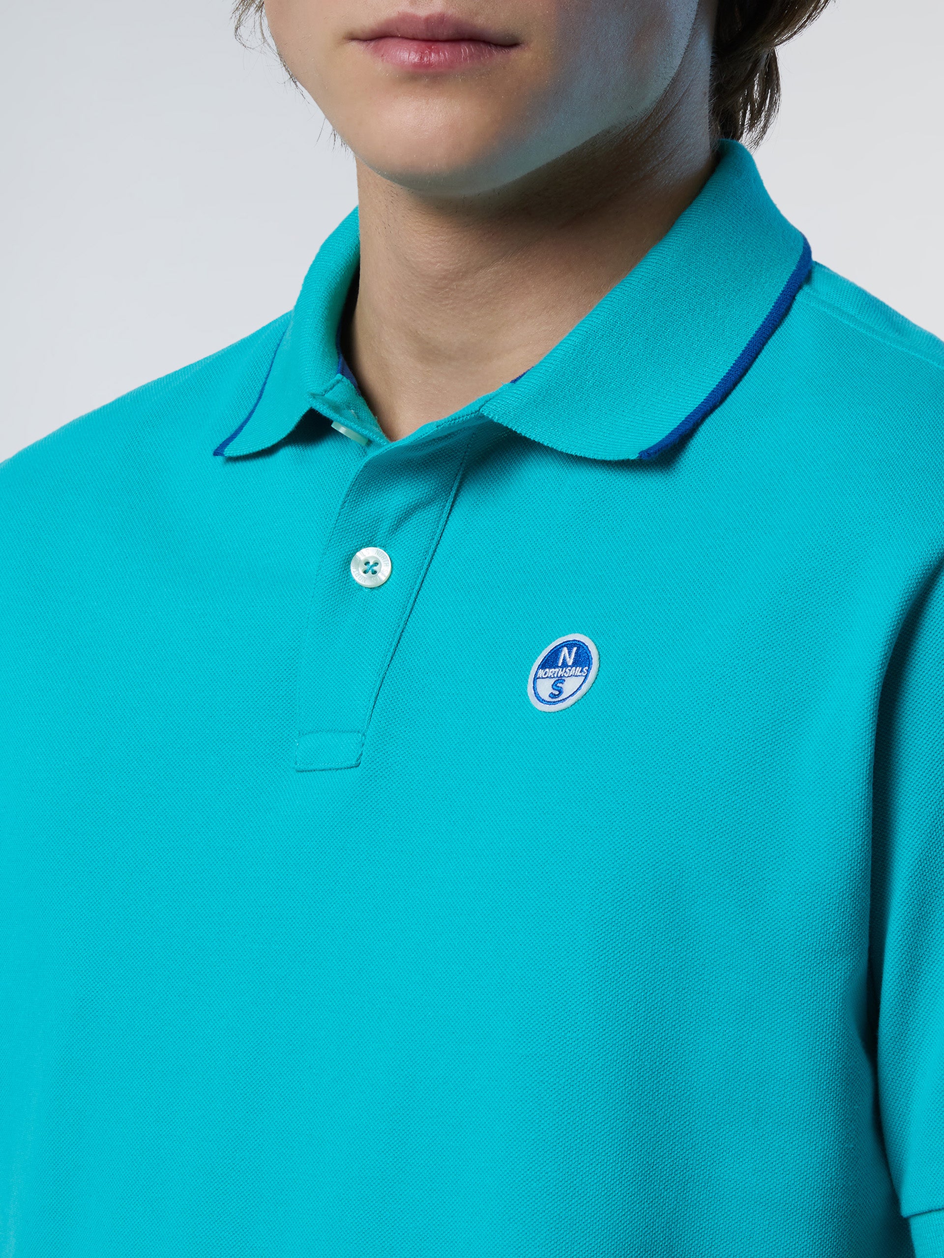 Polo shirt with logo collar - Image 28