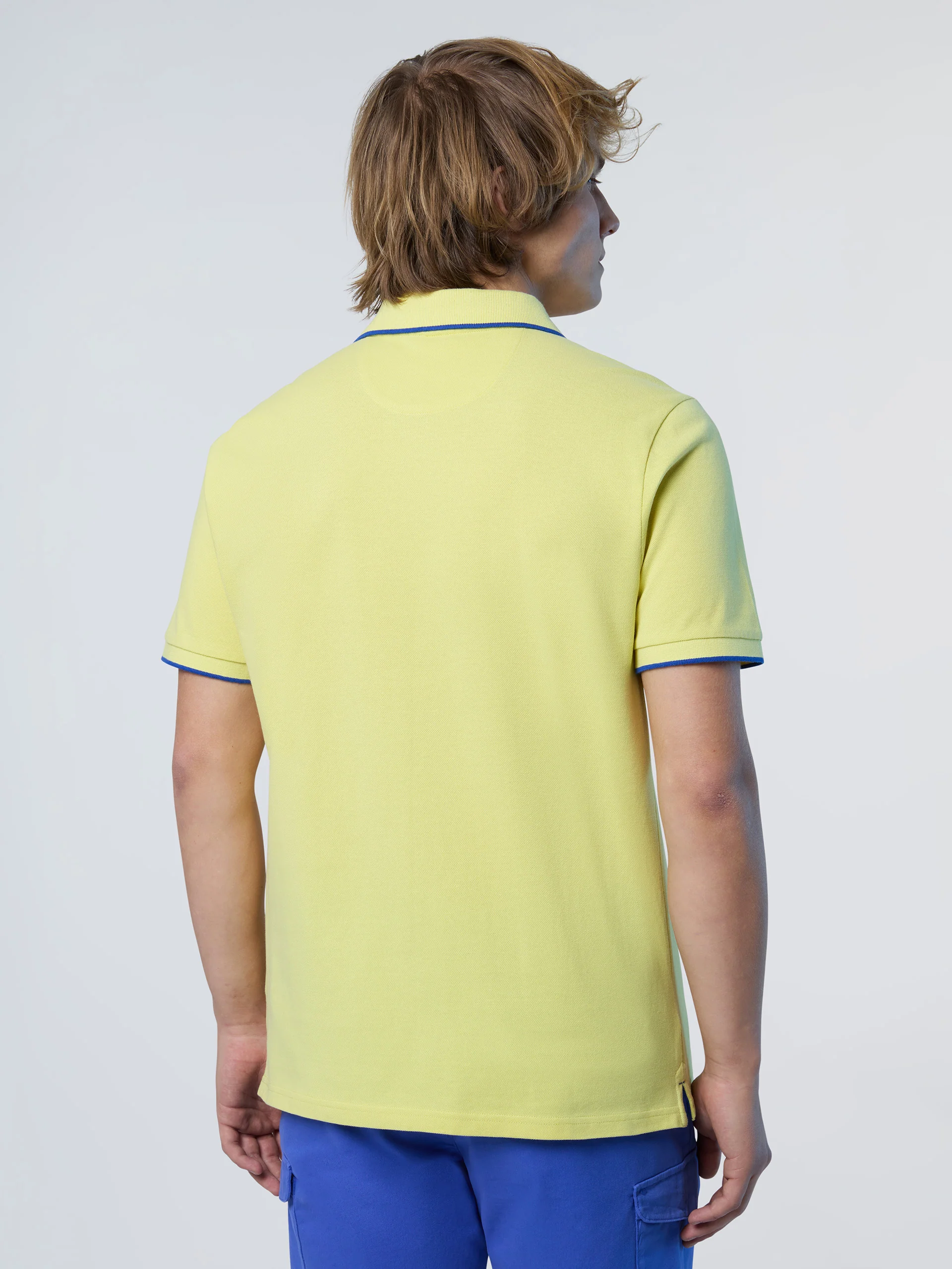 Polo shirt with logo collar - Image 39