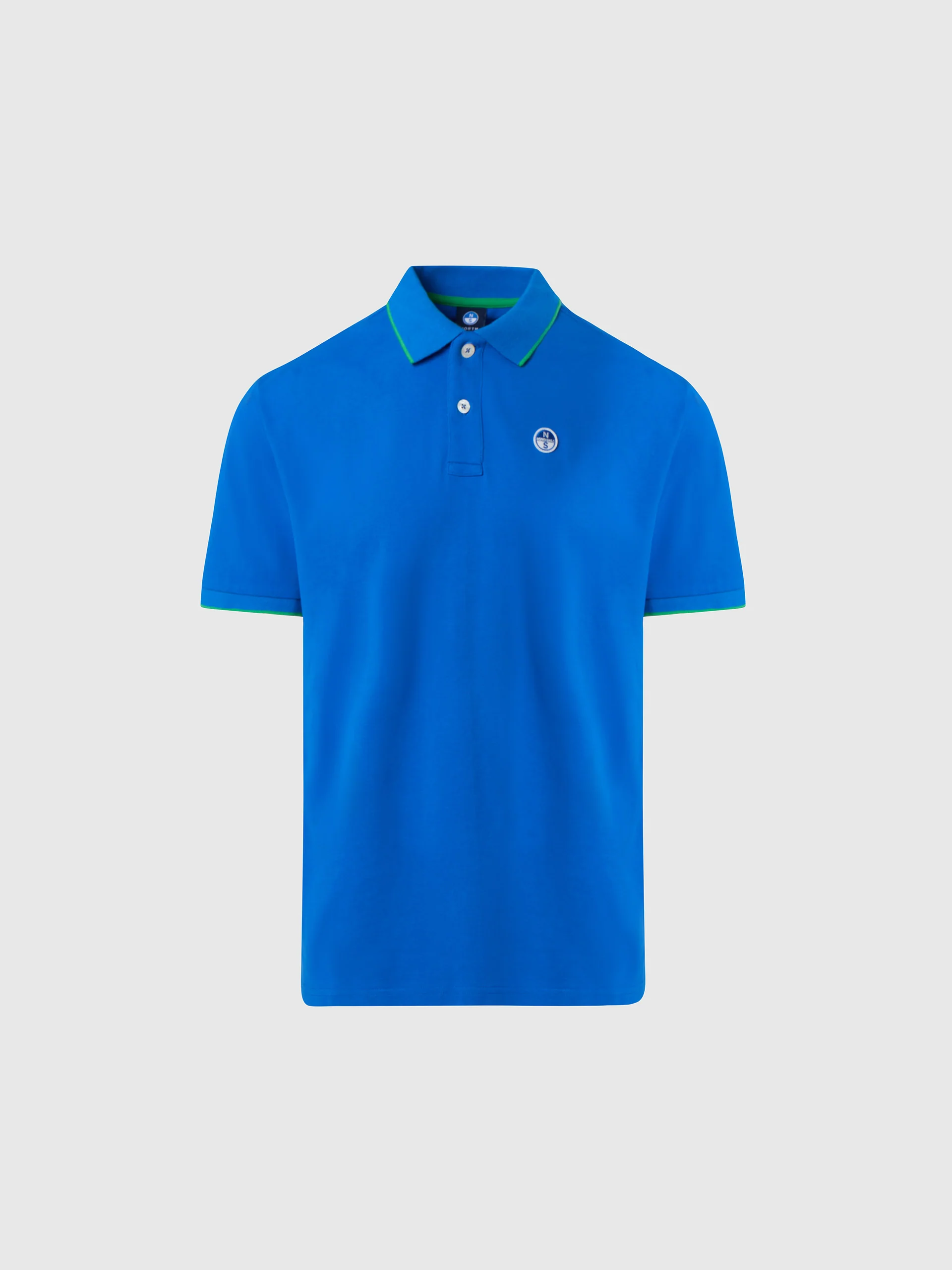 Polo shirt with logo collar - Image 59