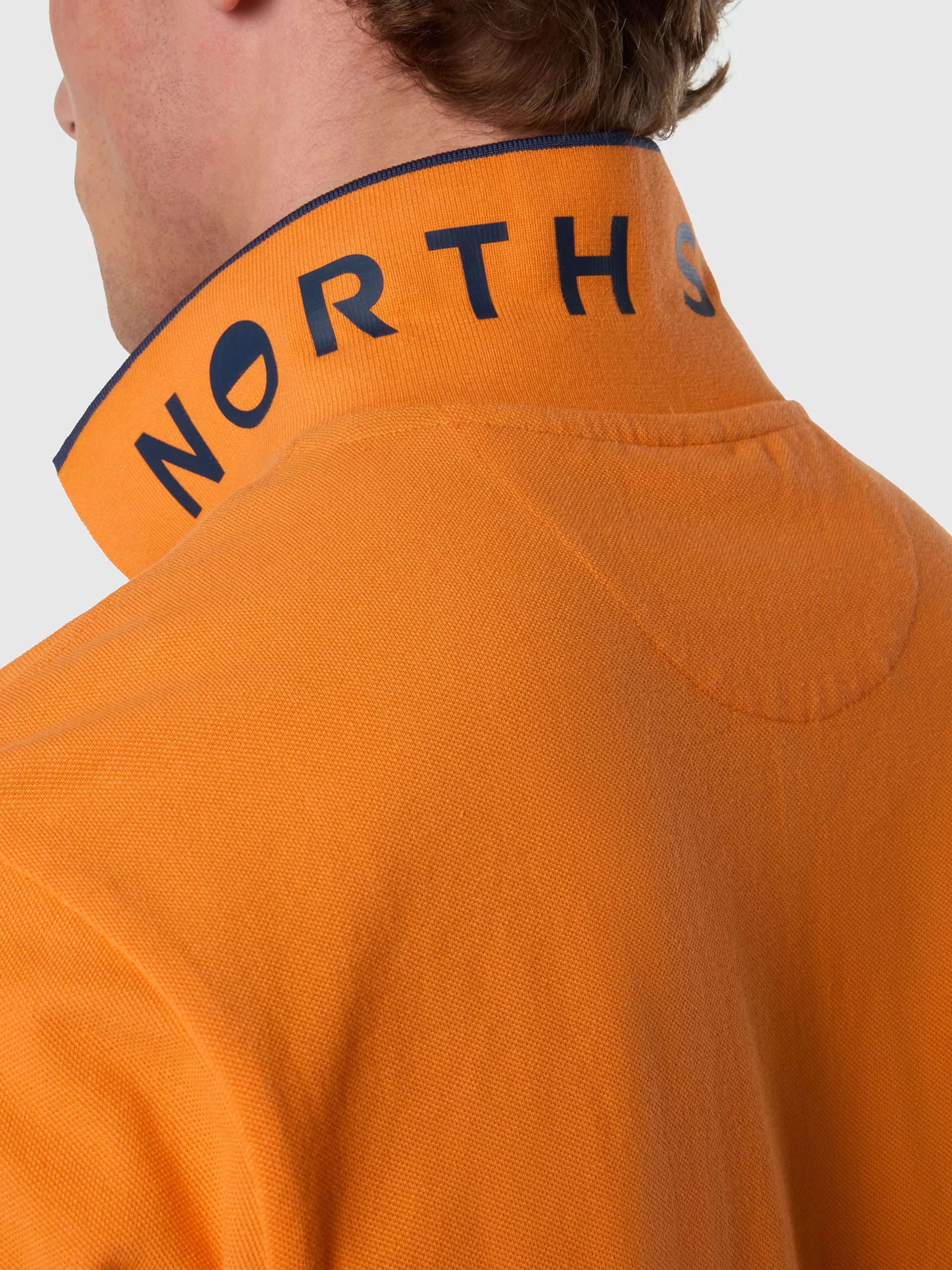 Polo shirt with contrast edges - Image 21