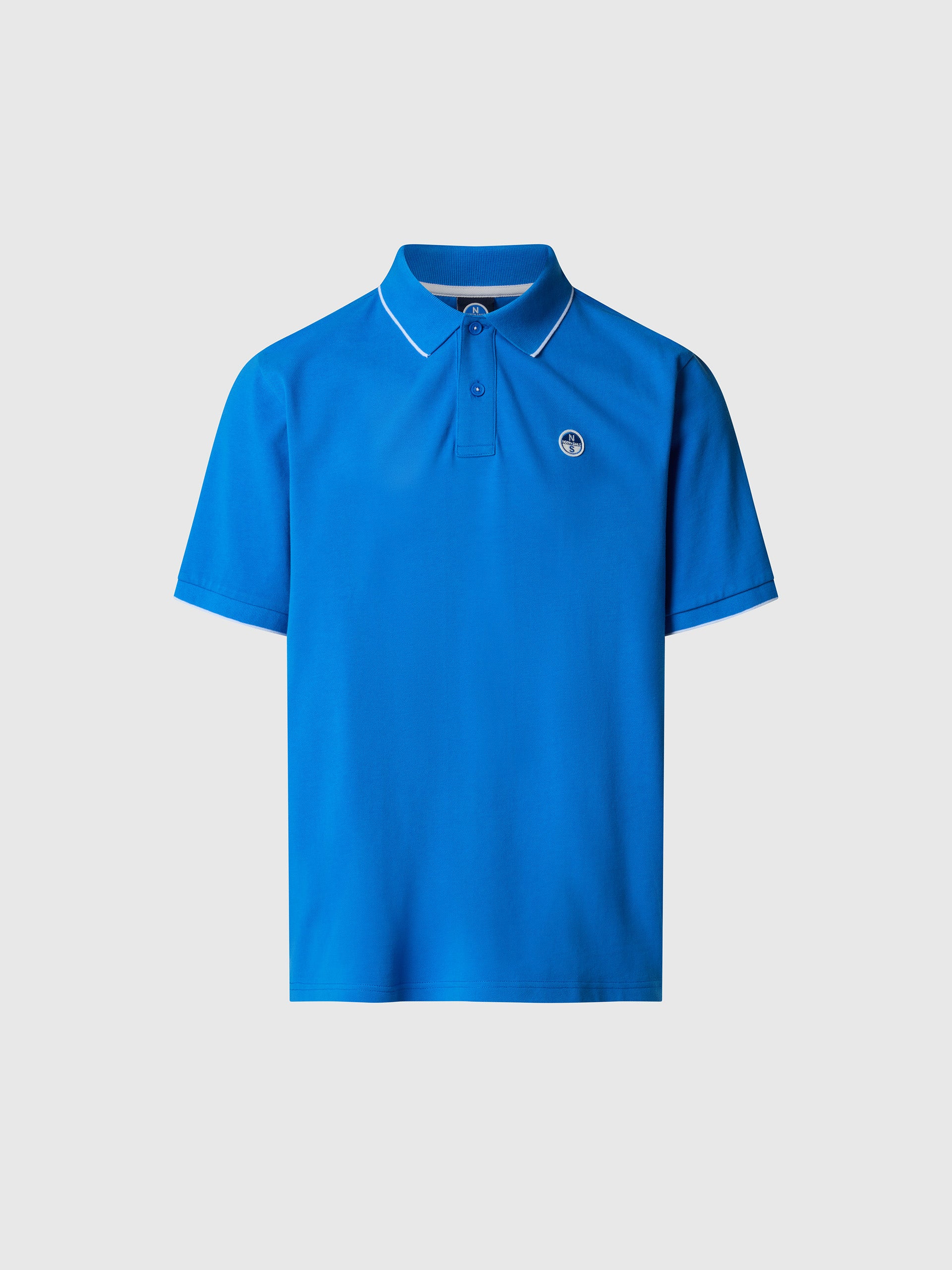 Polo shirt with contrast edges - Image 38