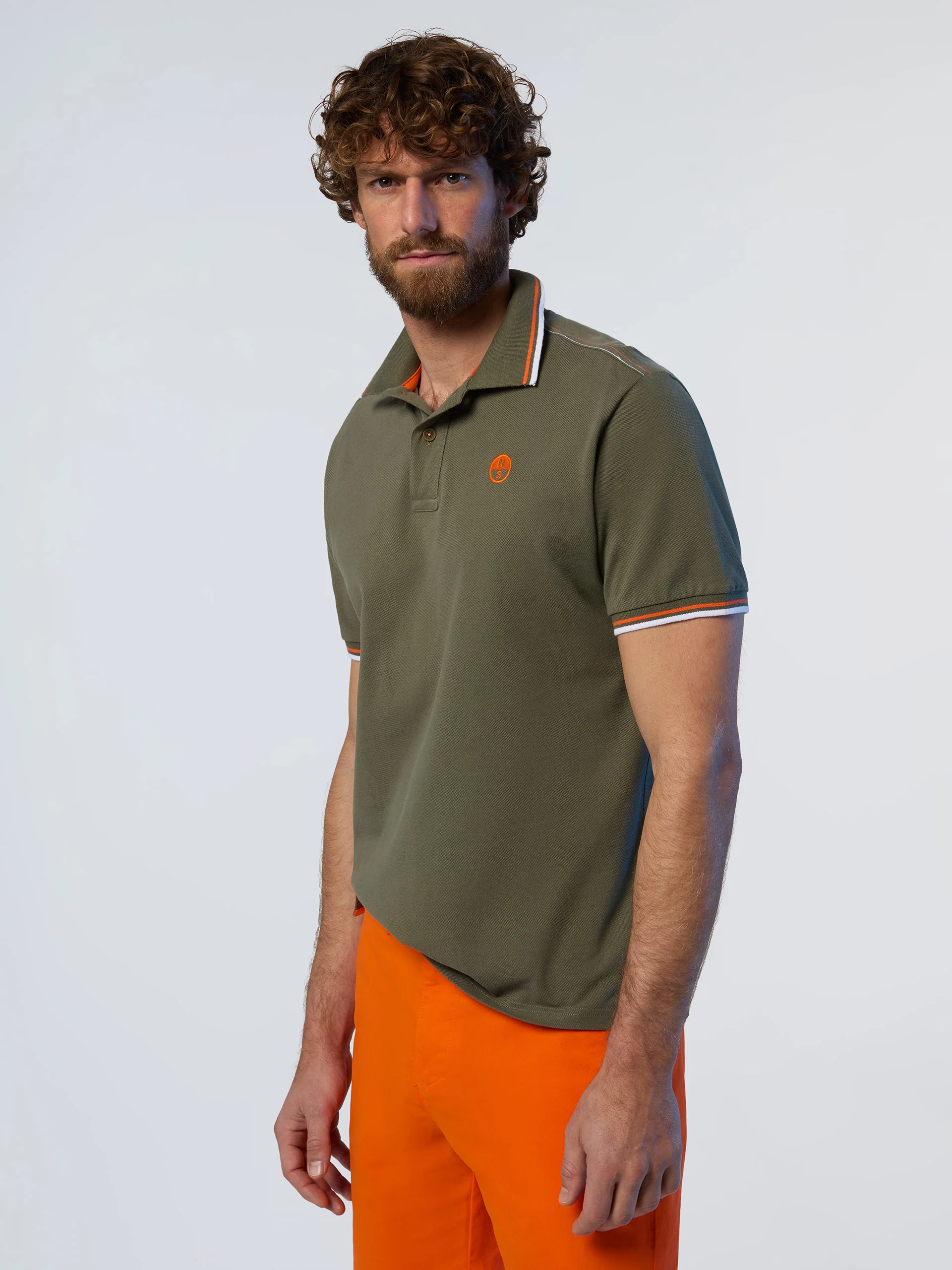 Polo shirt with embroidered logo - Image 4