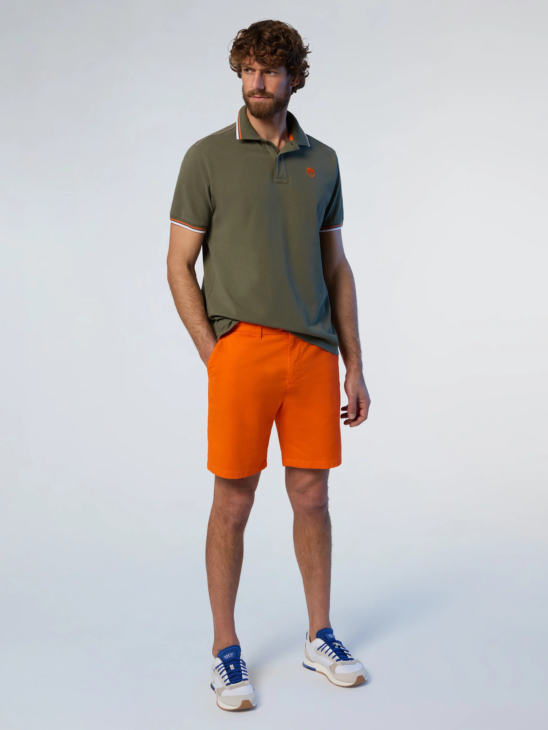 Polo shirt with embroidered logo - Image 7