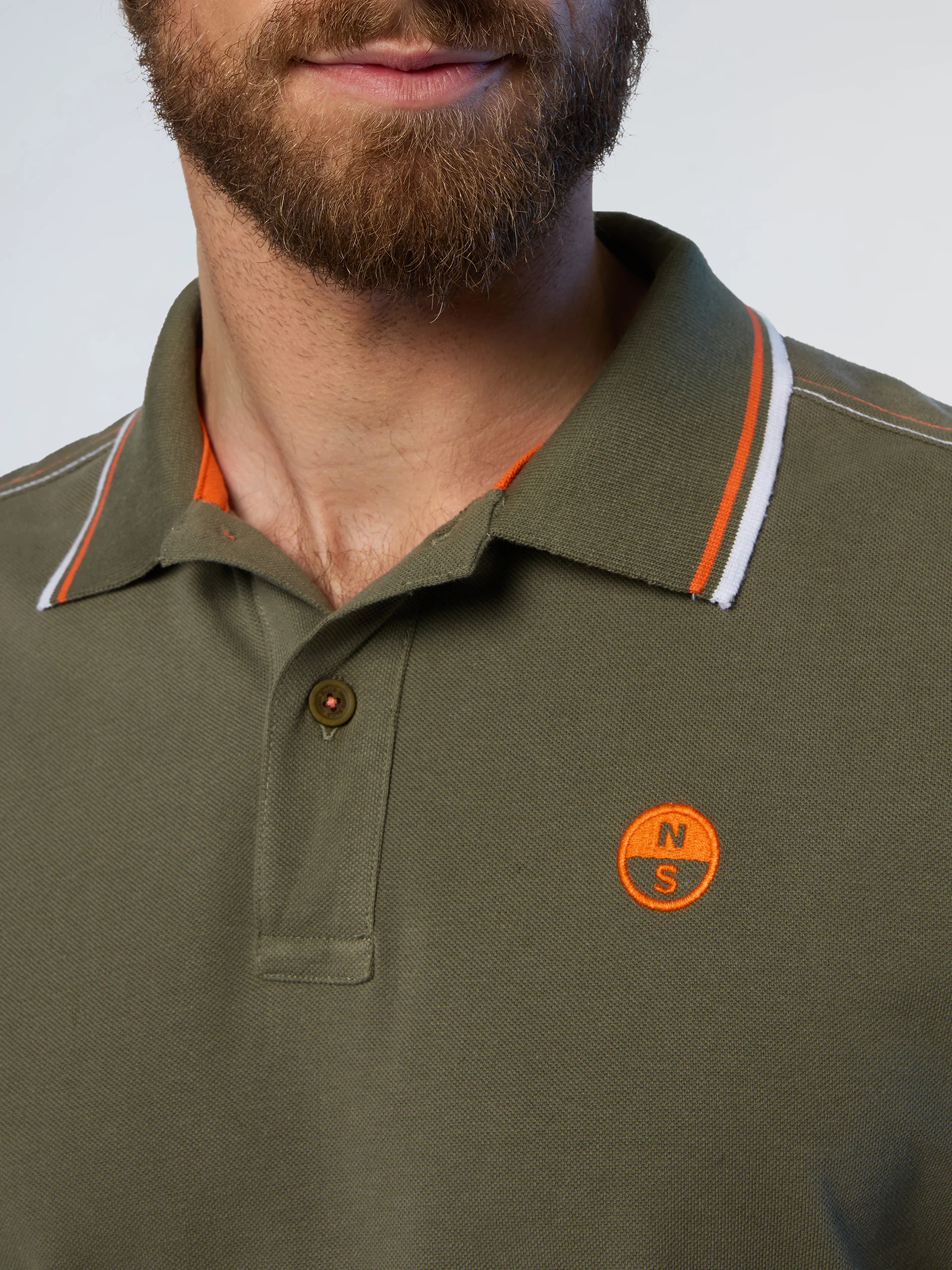 Polo shirt with embroidered logo - Image 8