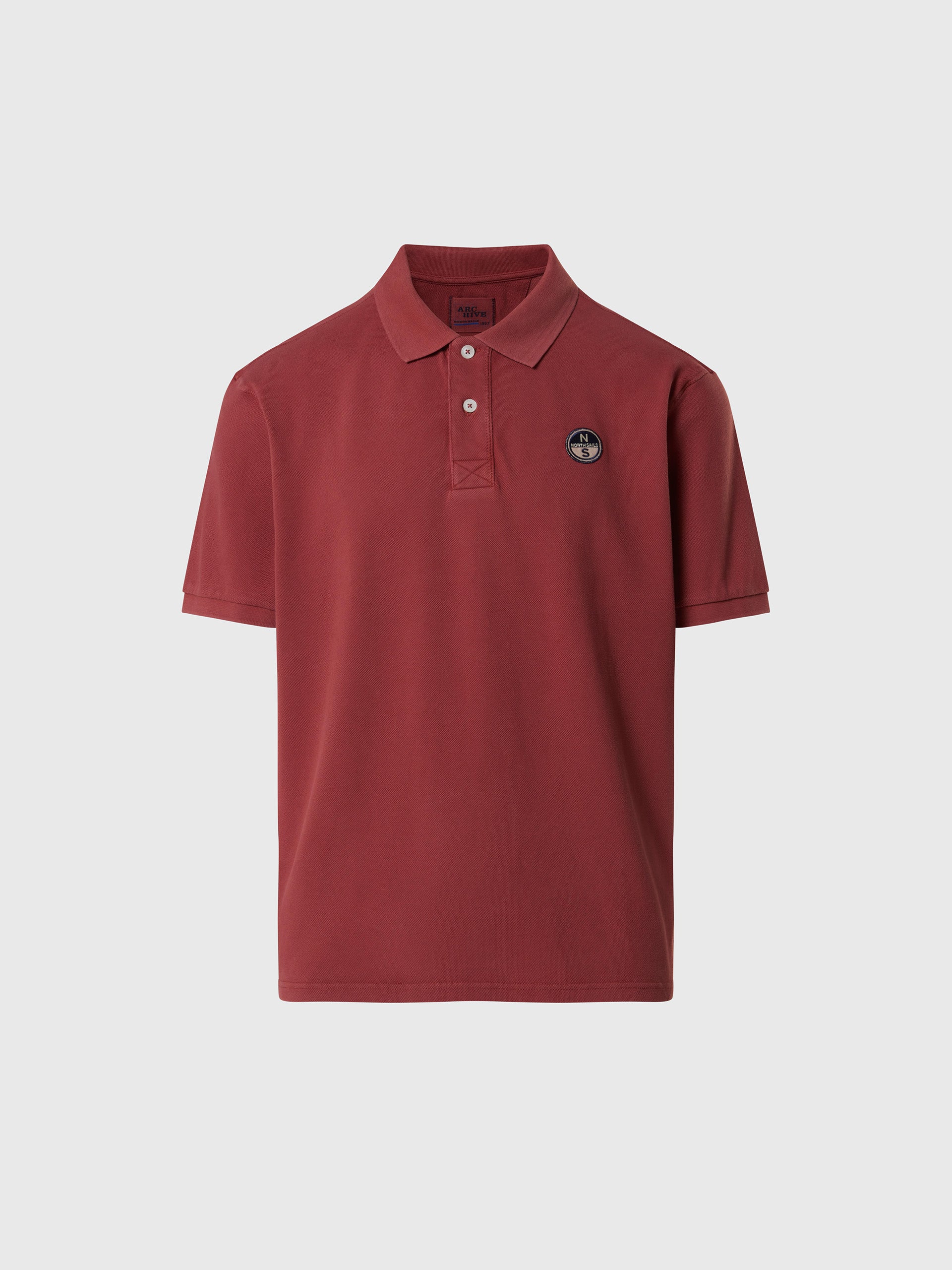 Archive monocolor polo shirt - Image 11