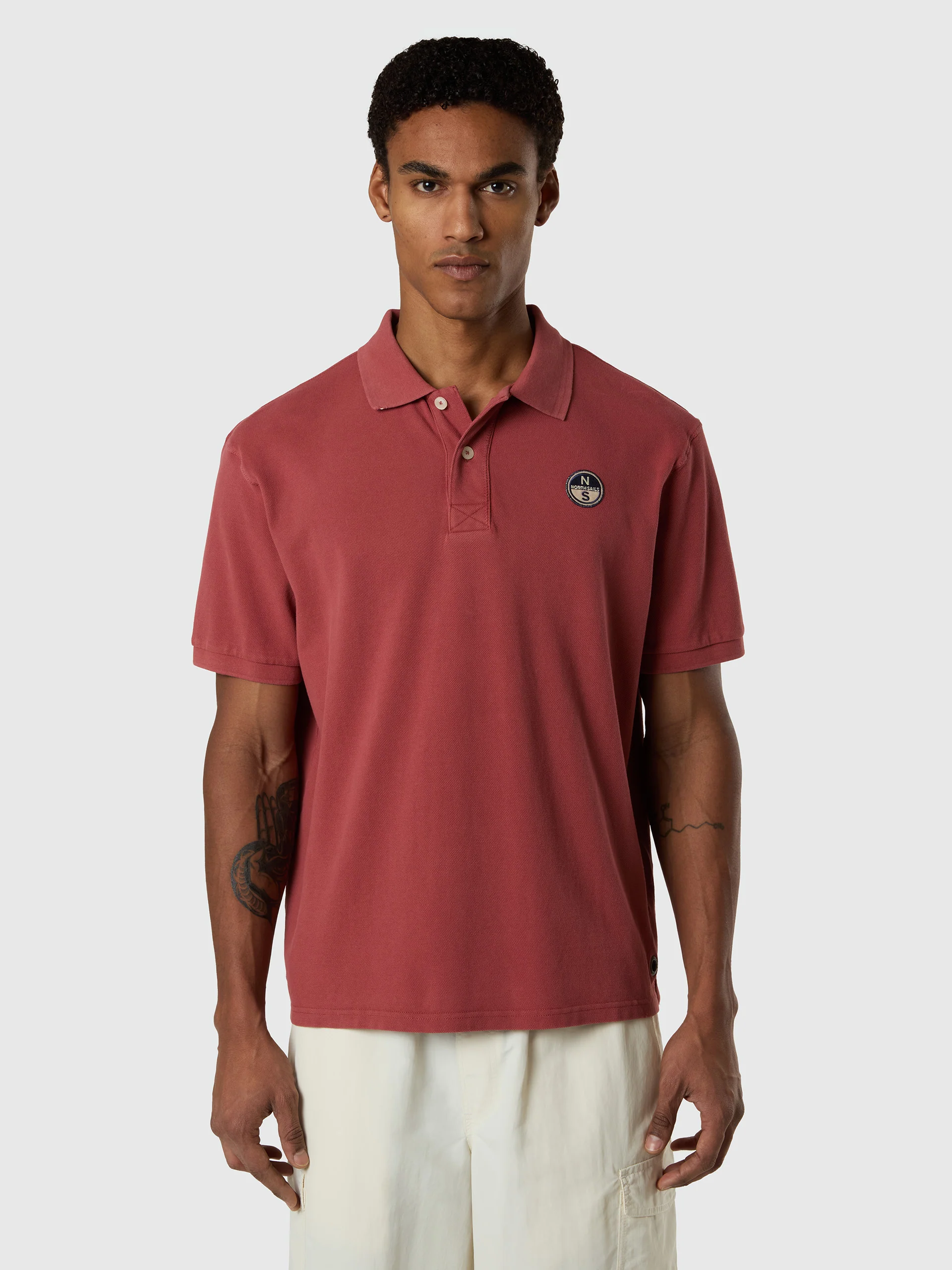 Archive monocolor polo shirt - Image 9