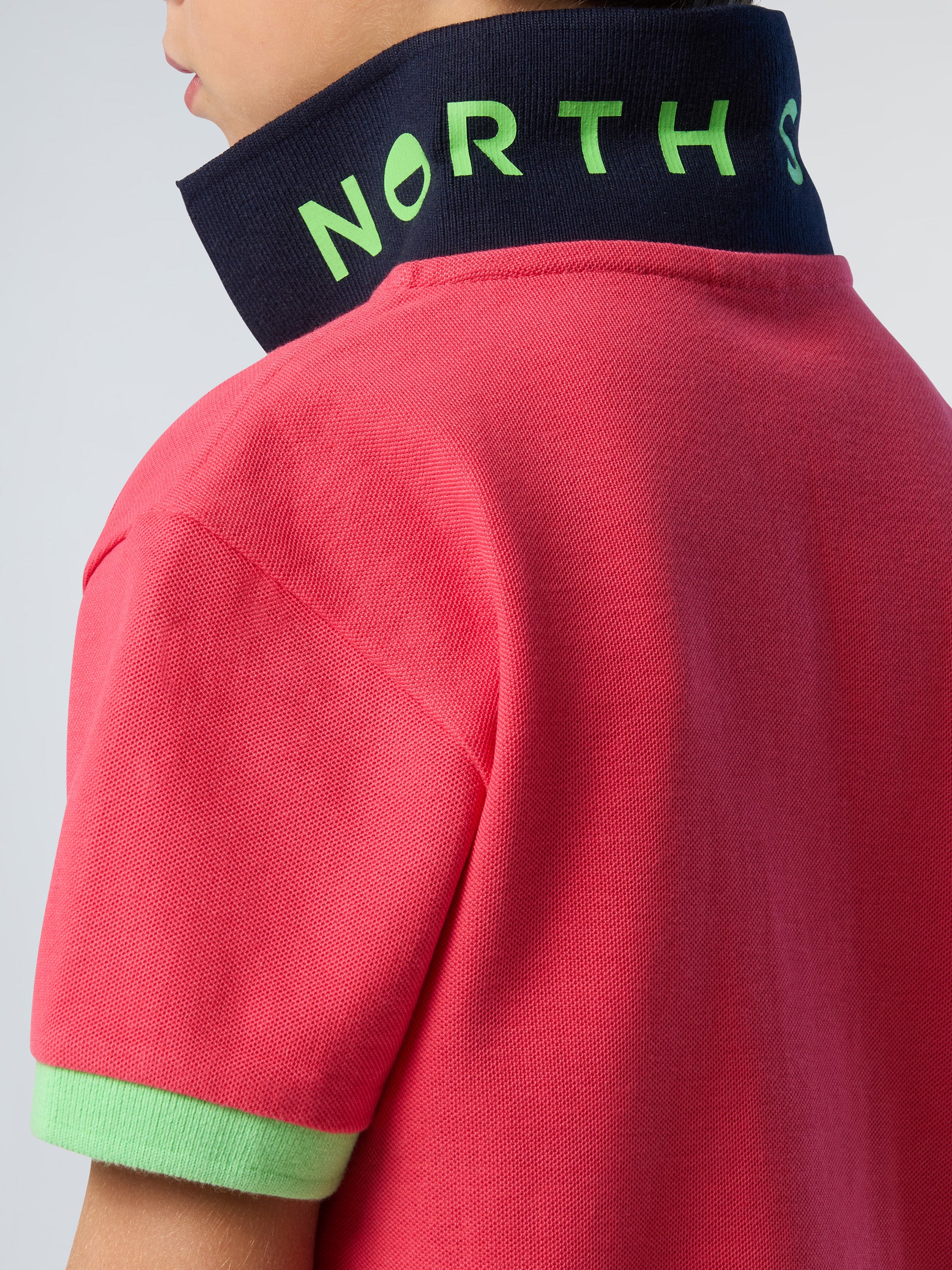 Polo shirt with colorful trims - Image 13
