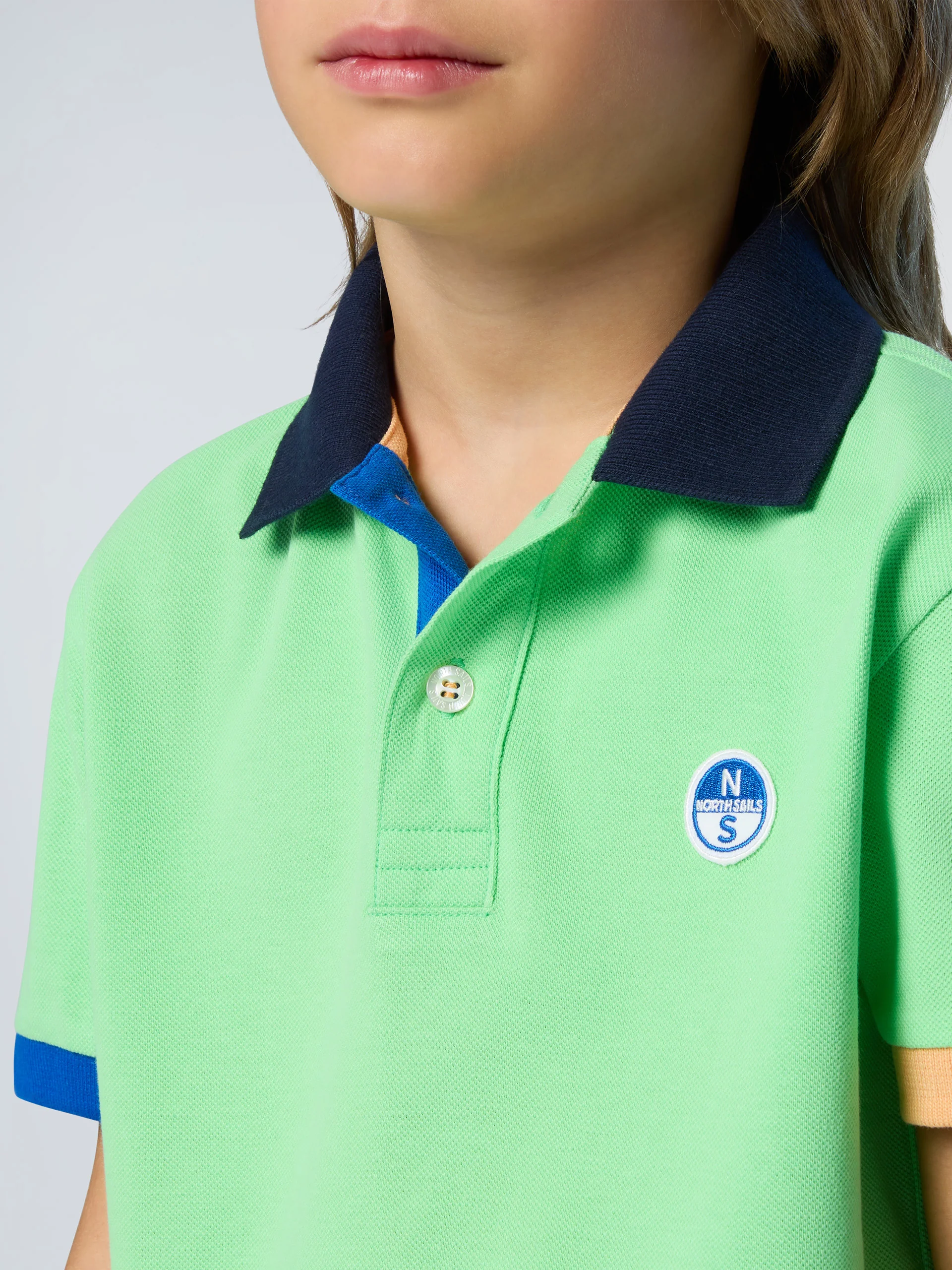 Polo shirt with colorful trims - Image 19