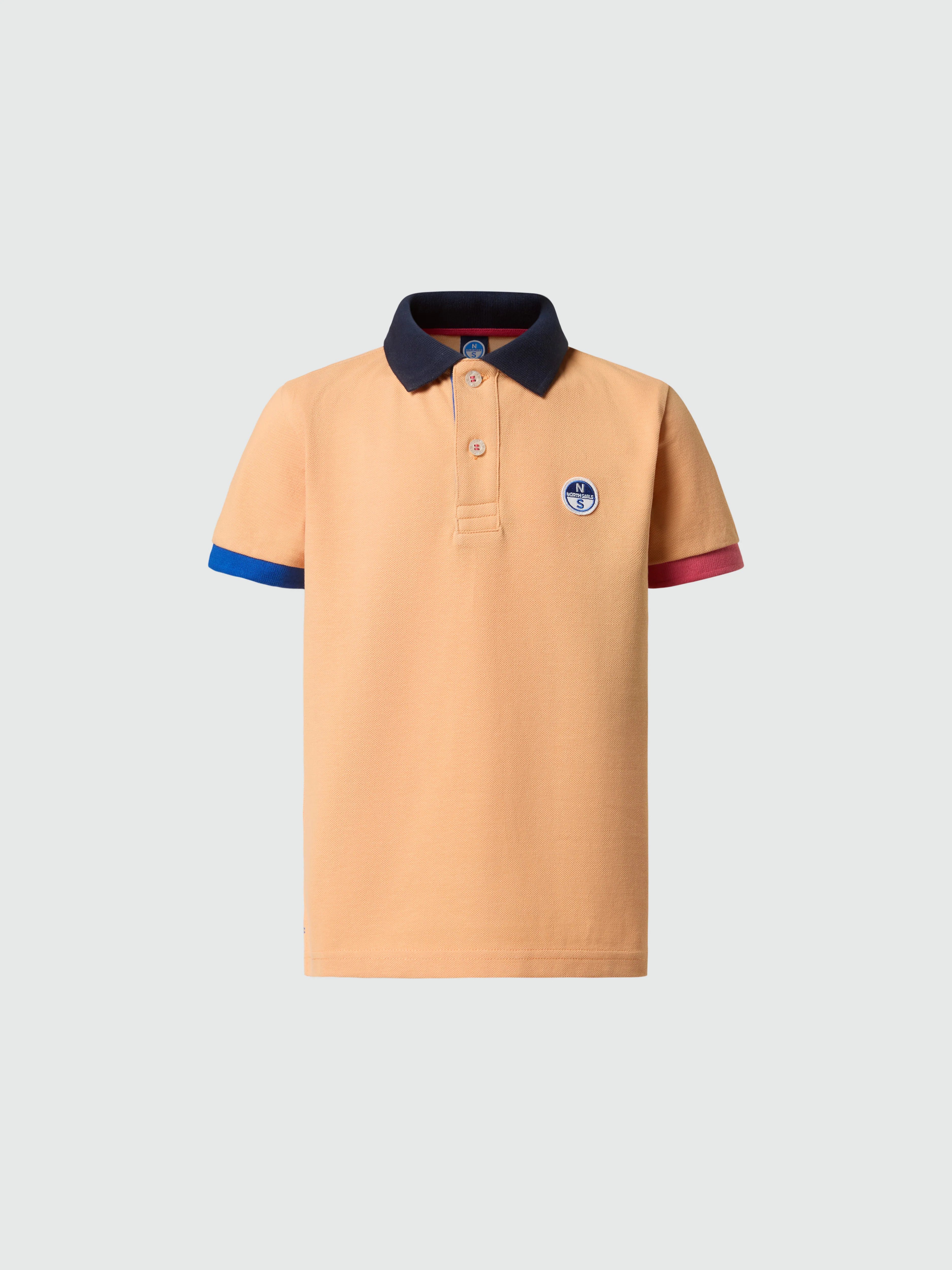Polo shirt with colorful trims - Image 21