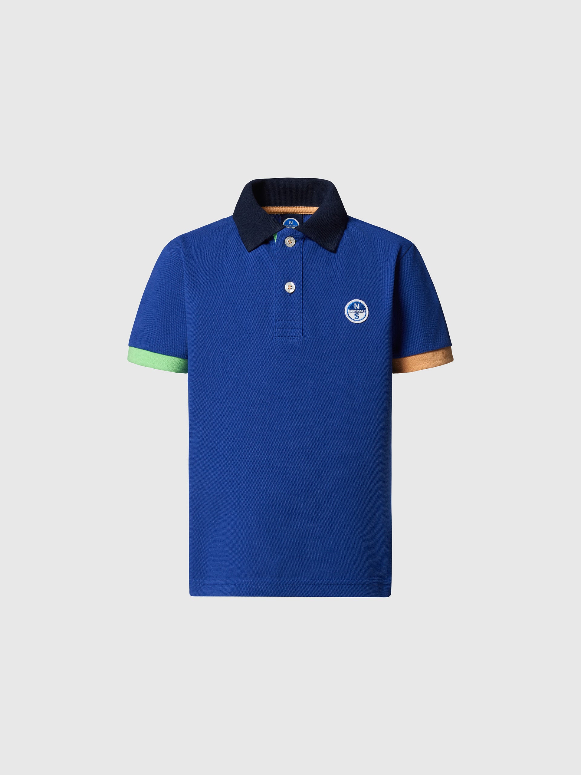 Polo shirt with colorful trims - Image 22