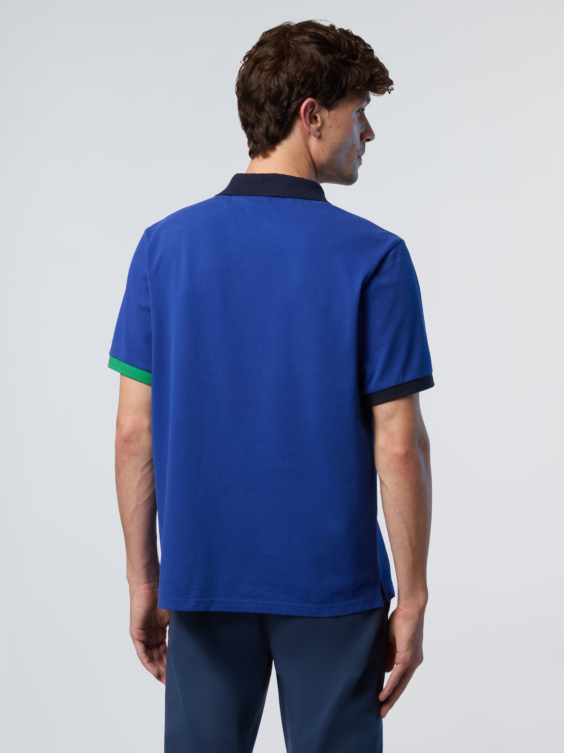 Polo shirt with contrast trims - Image 46