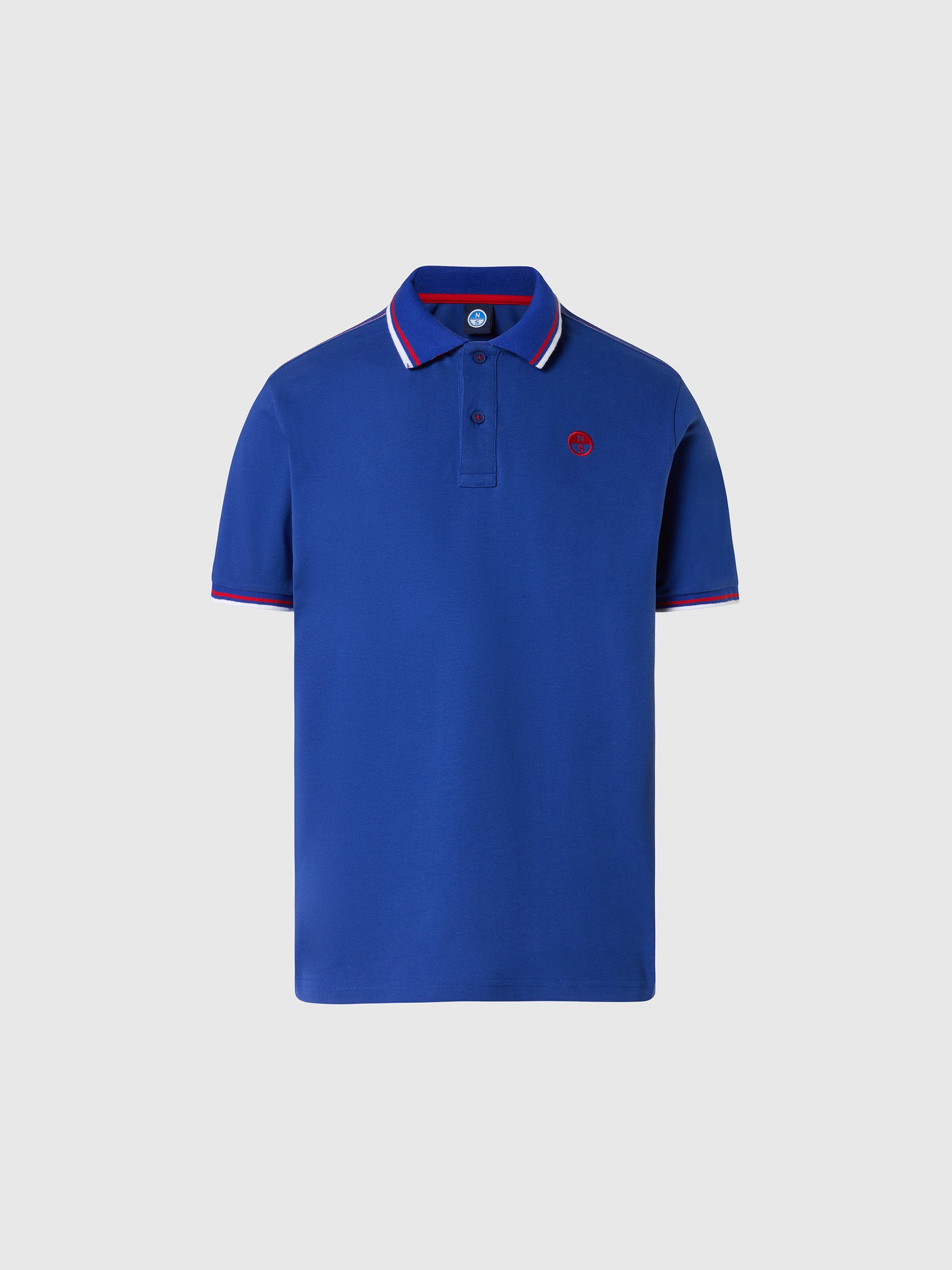 Polo shirt with striped trims - Image 17