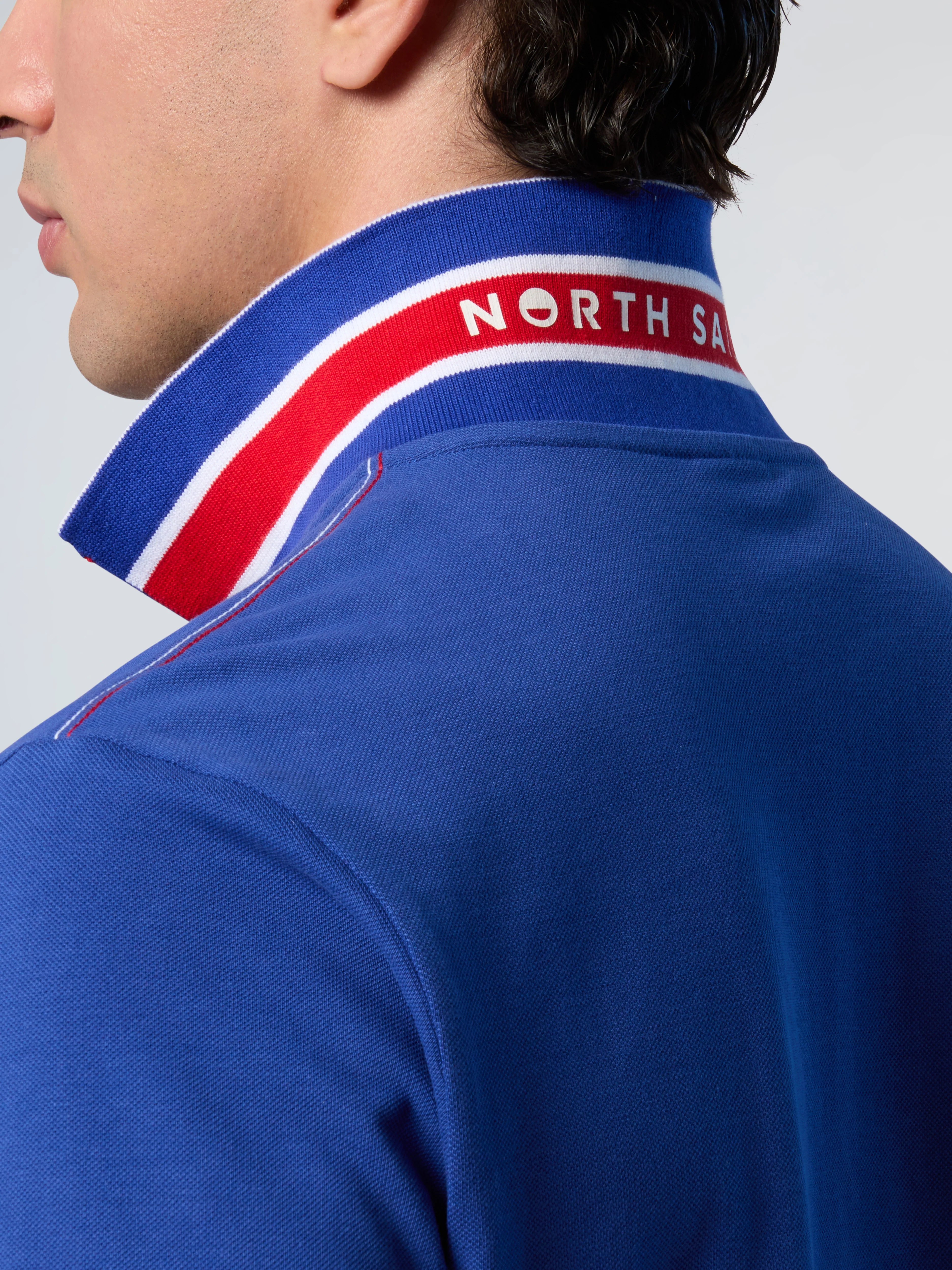 Polo shirt with striped trims - Image 21