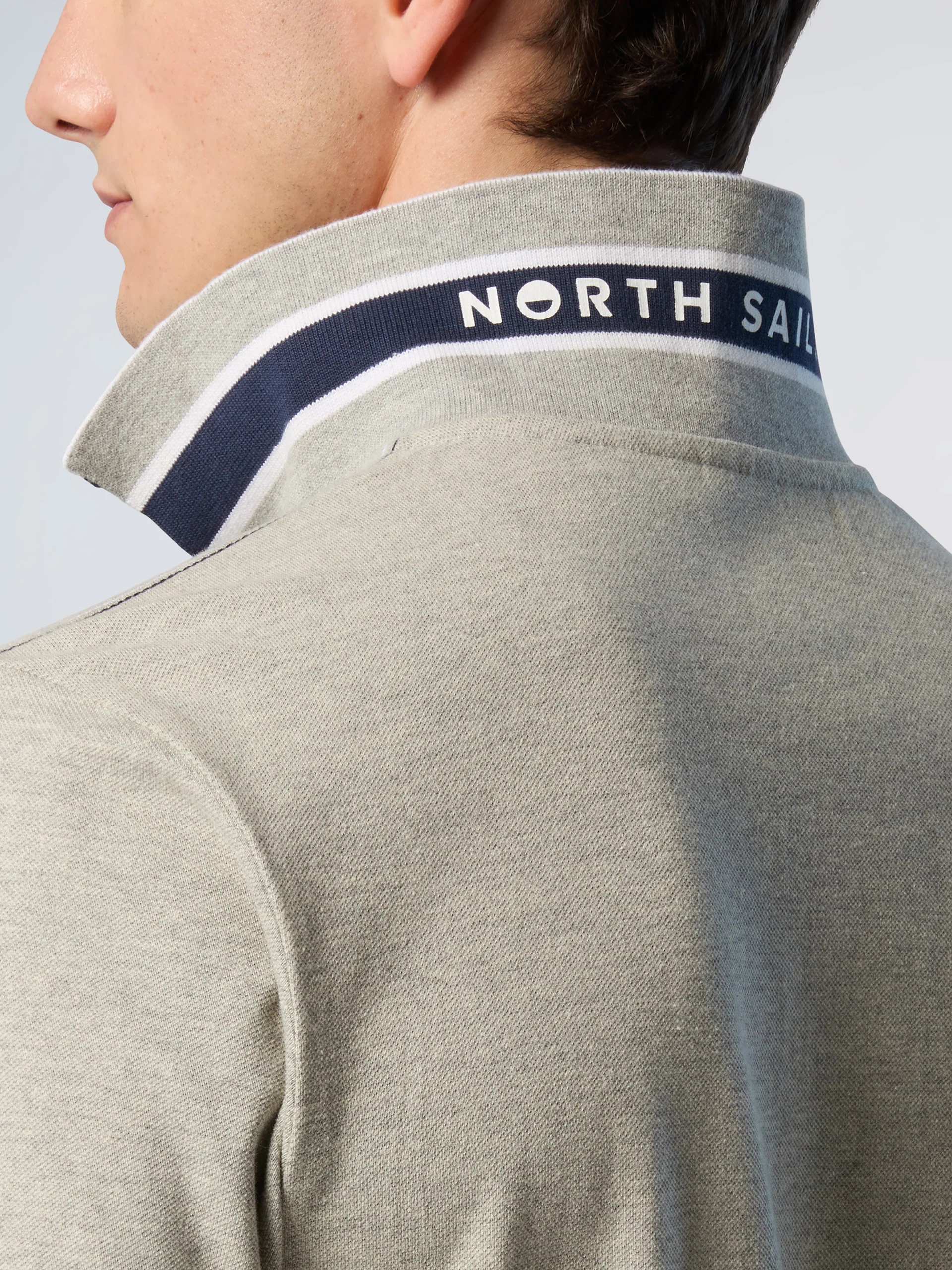 Polo shirt with striped trims - Image 35