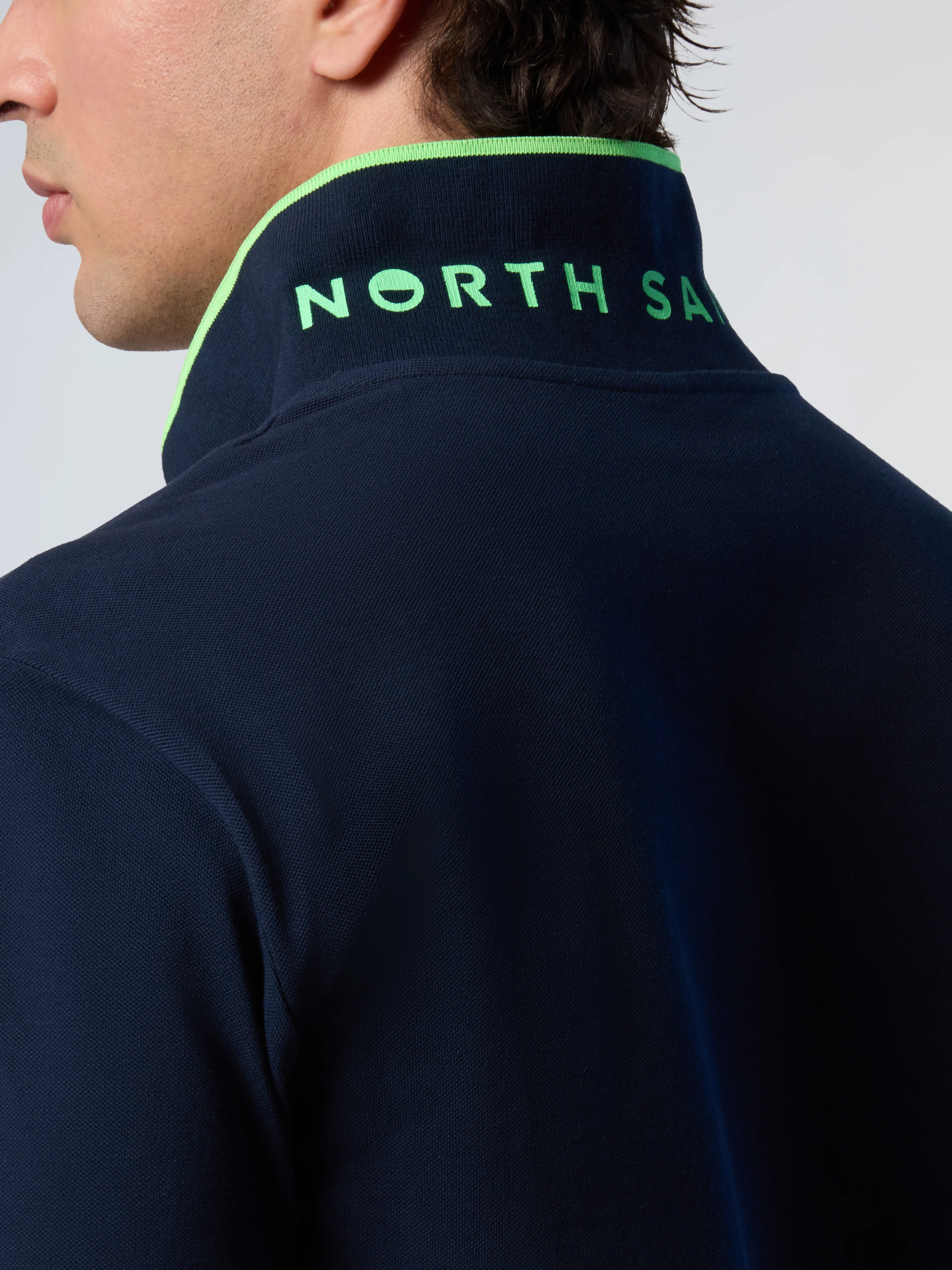 Polo shirt with neon logo - Image 14