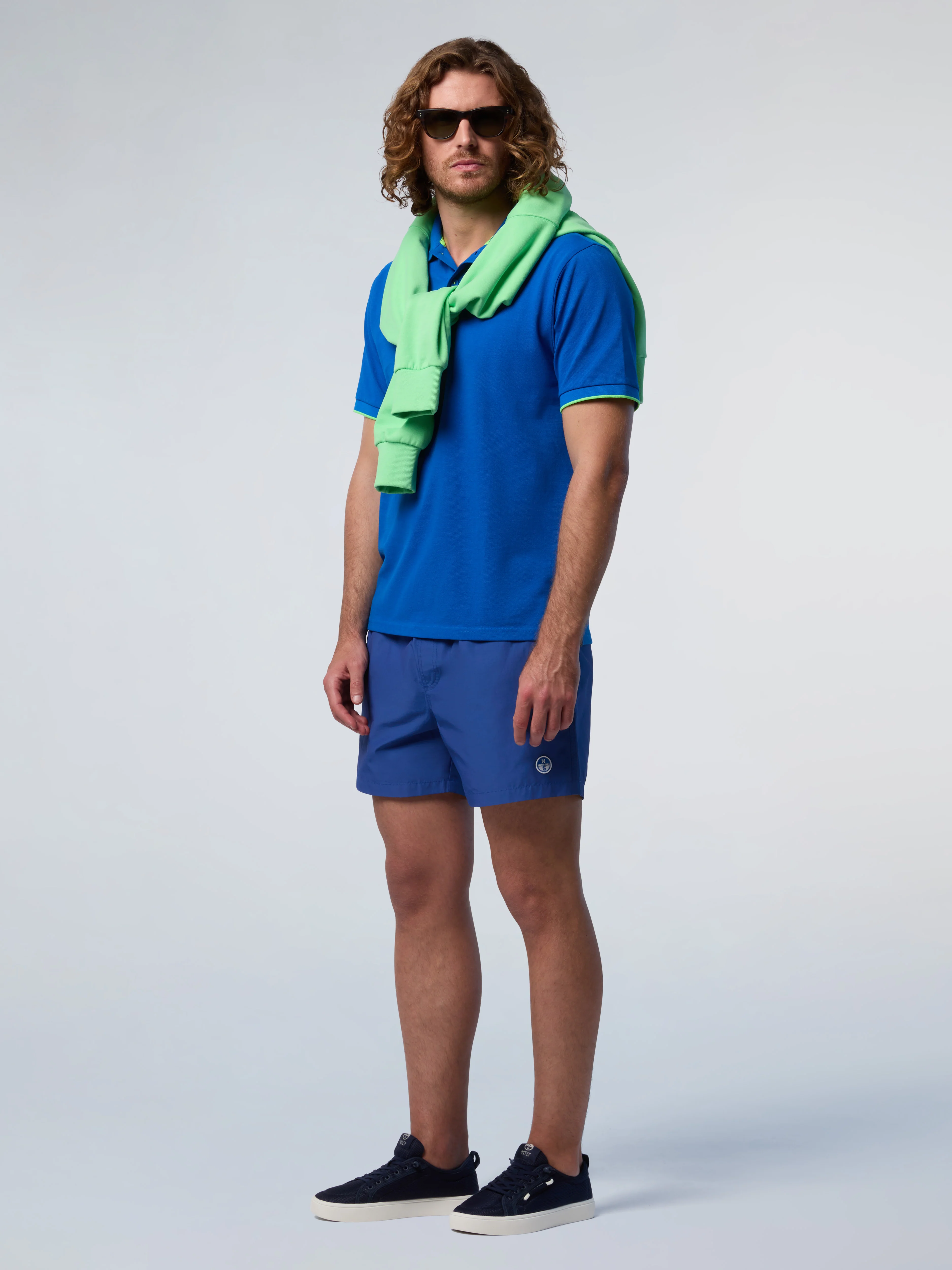 Polo shirt with neon logo - Image 19
