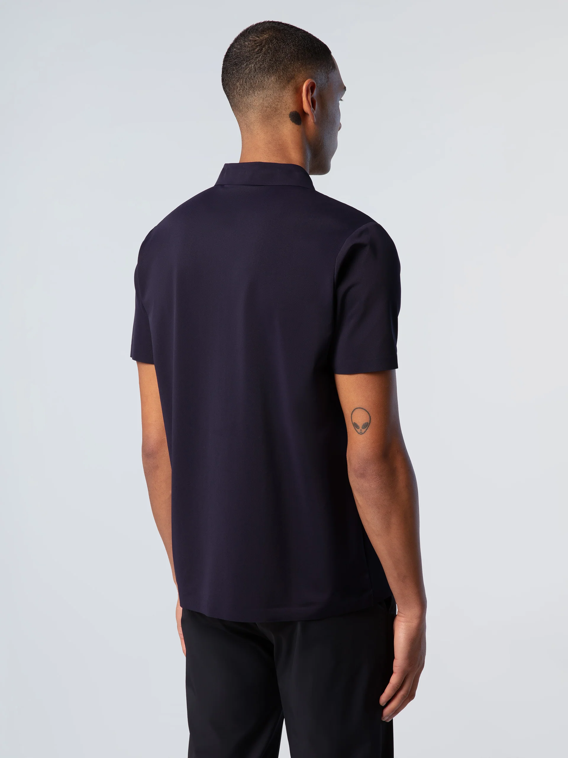 Micro-piqué polo shirt - Image 4