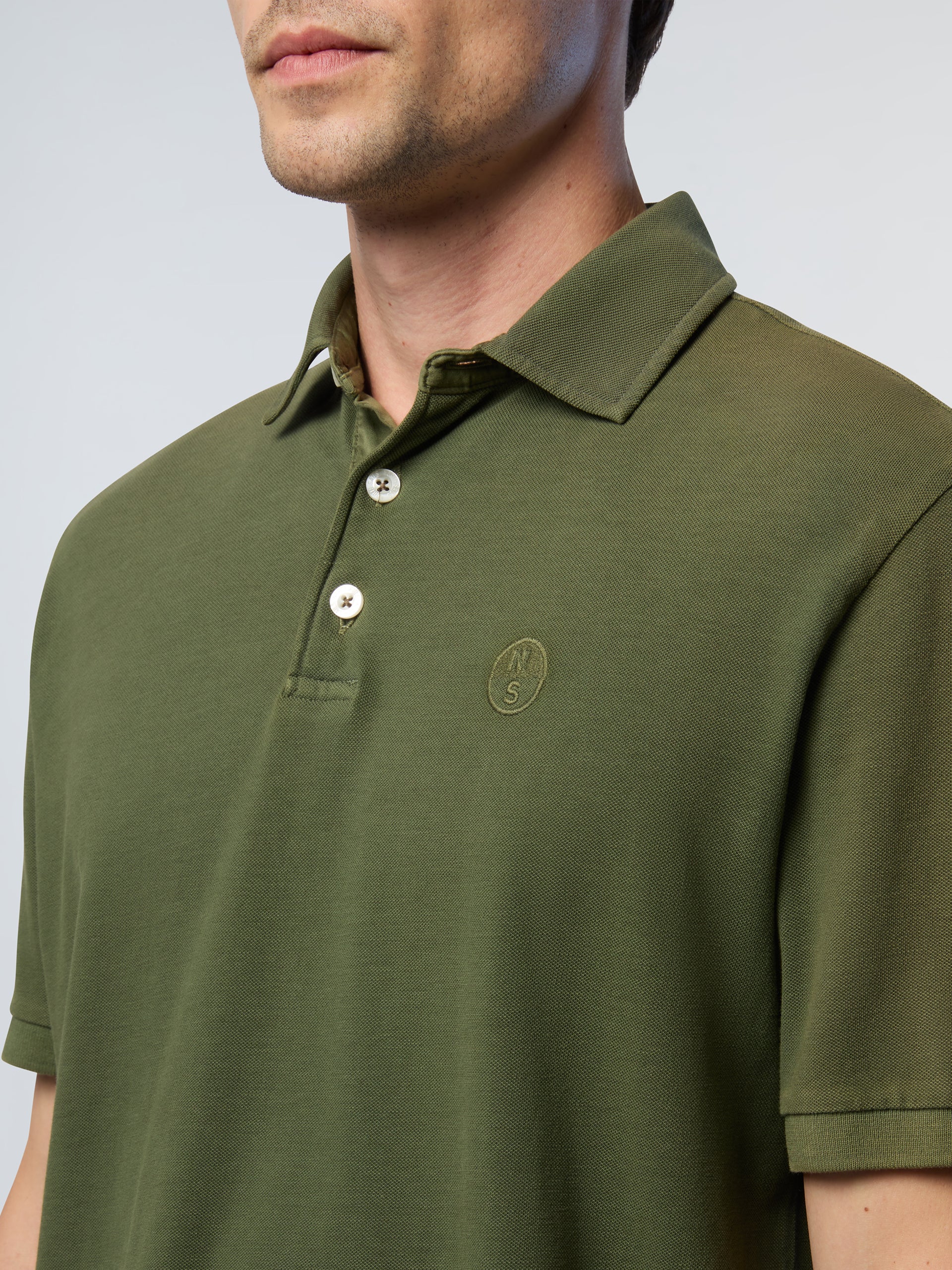 Polo shirt with embroidered logo - Image 13