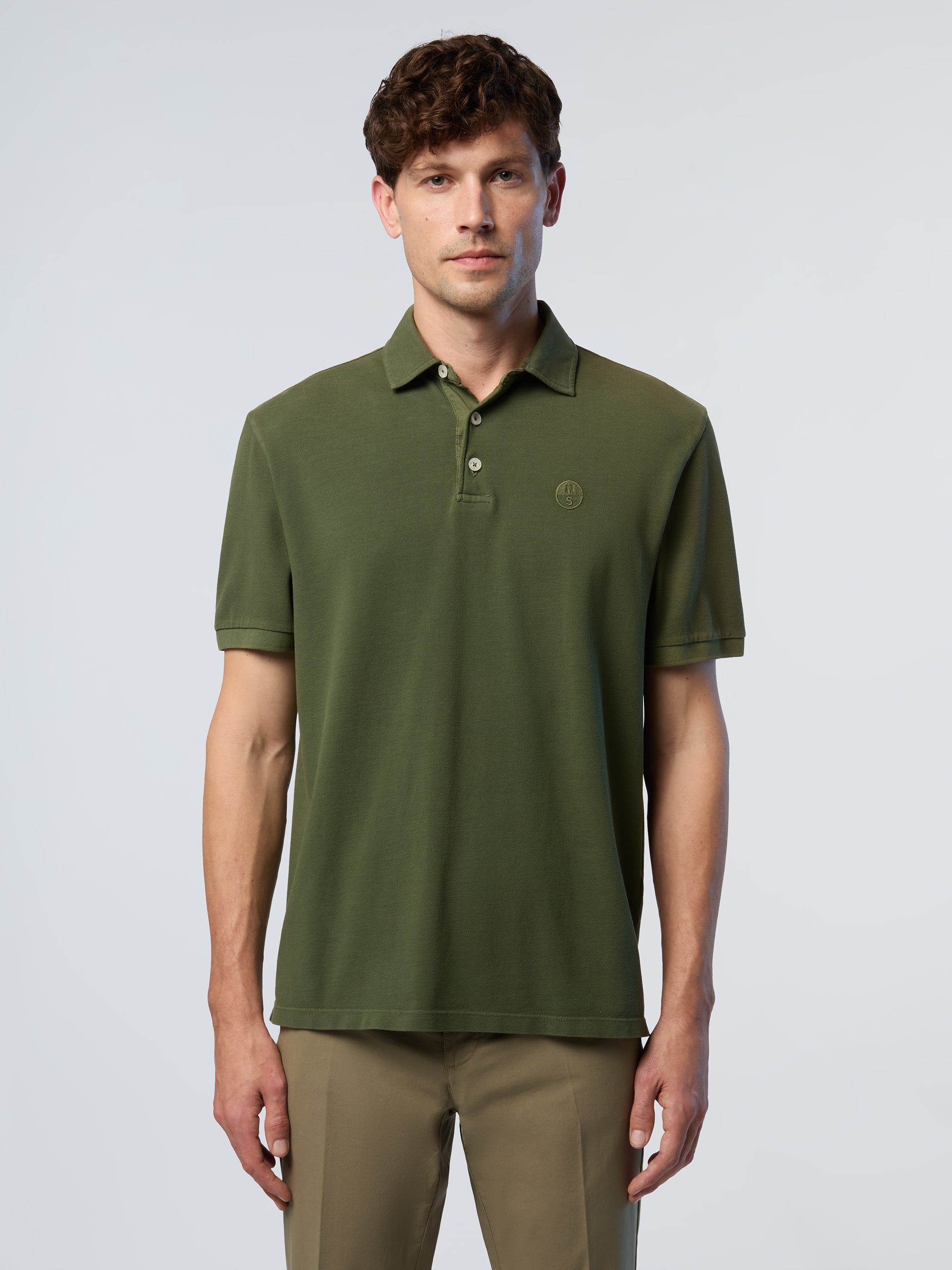 Polo shirt with embroidered logo - Image 8