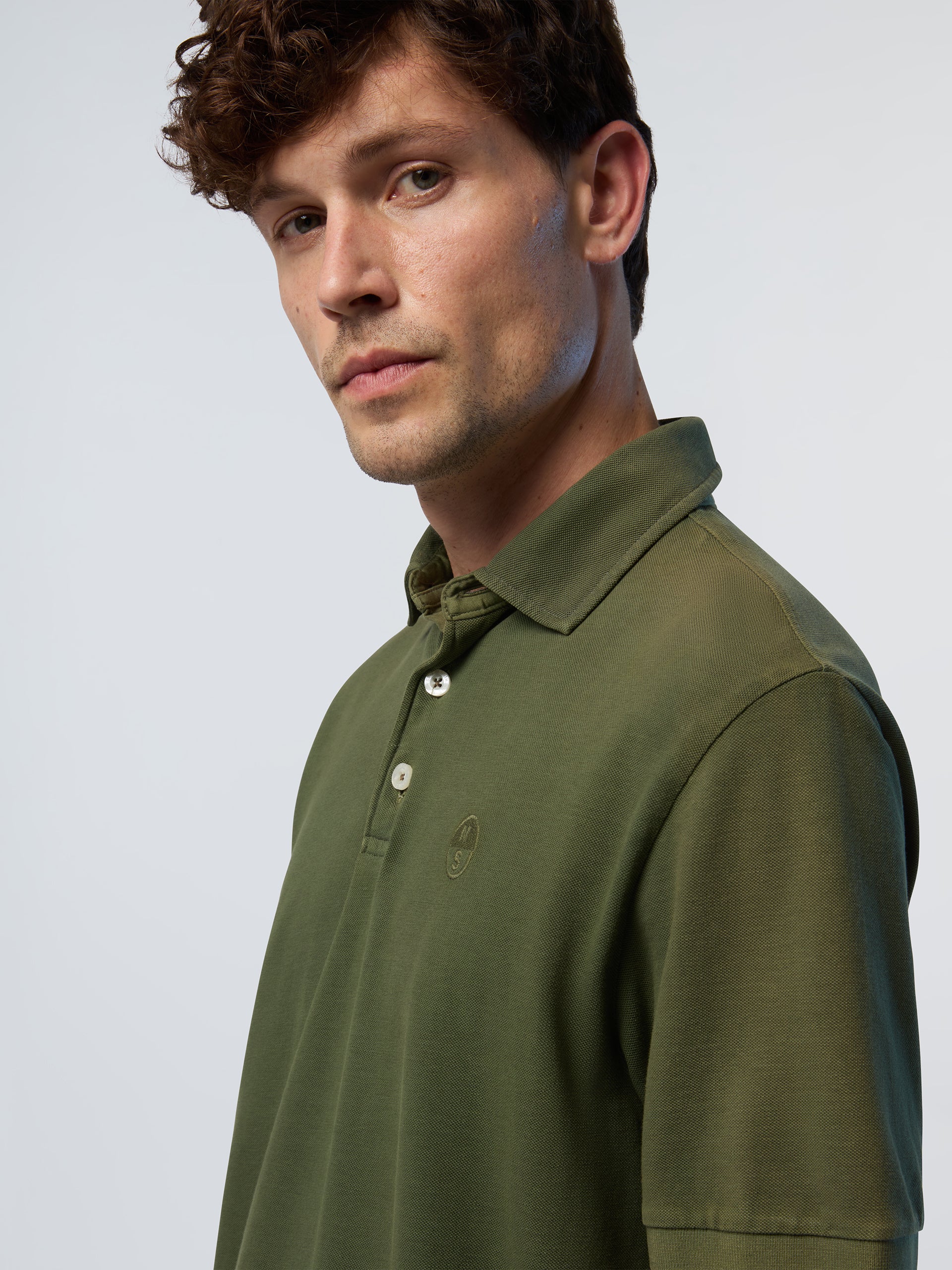 Polo shirt with embroidered logo - Image 9