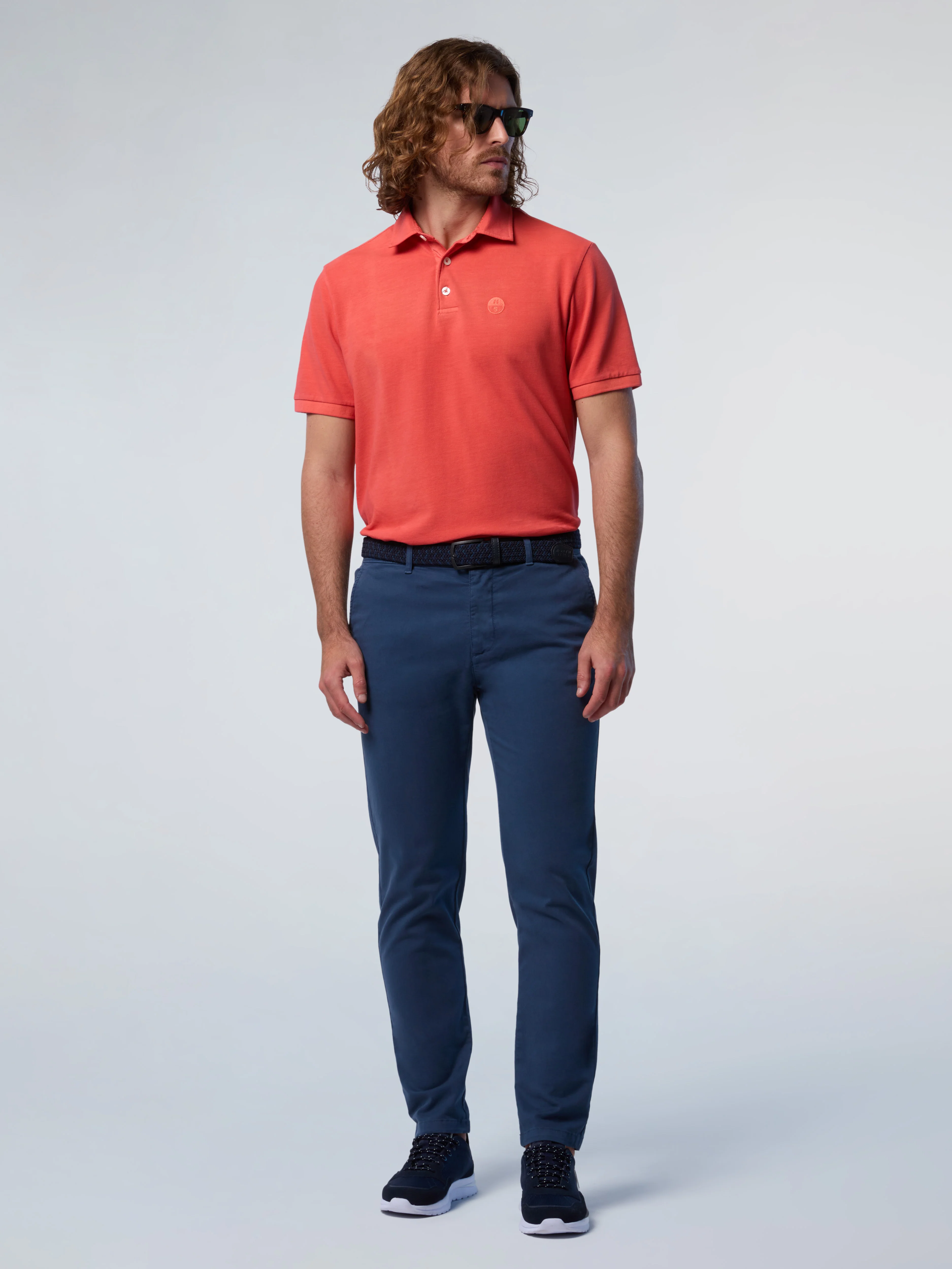 Polo shirt with embroidered logo - Image 12