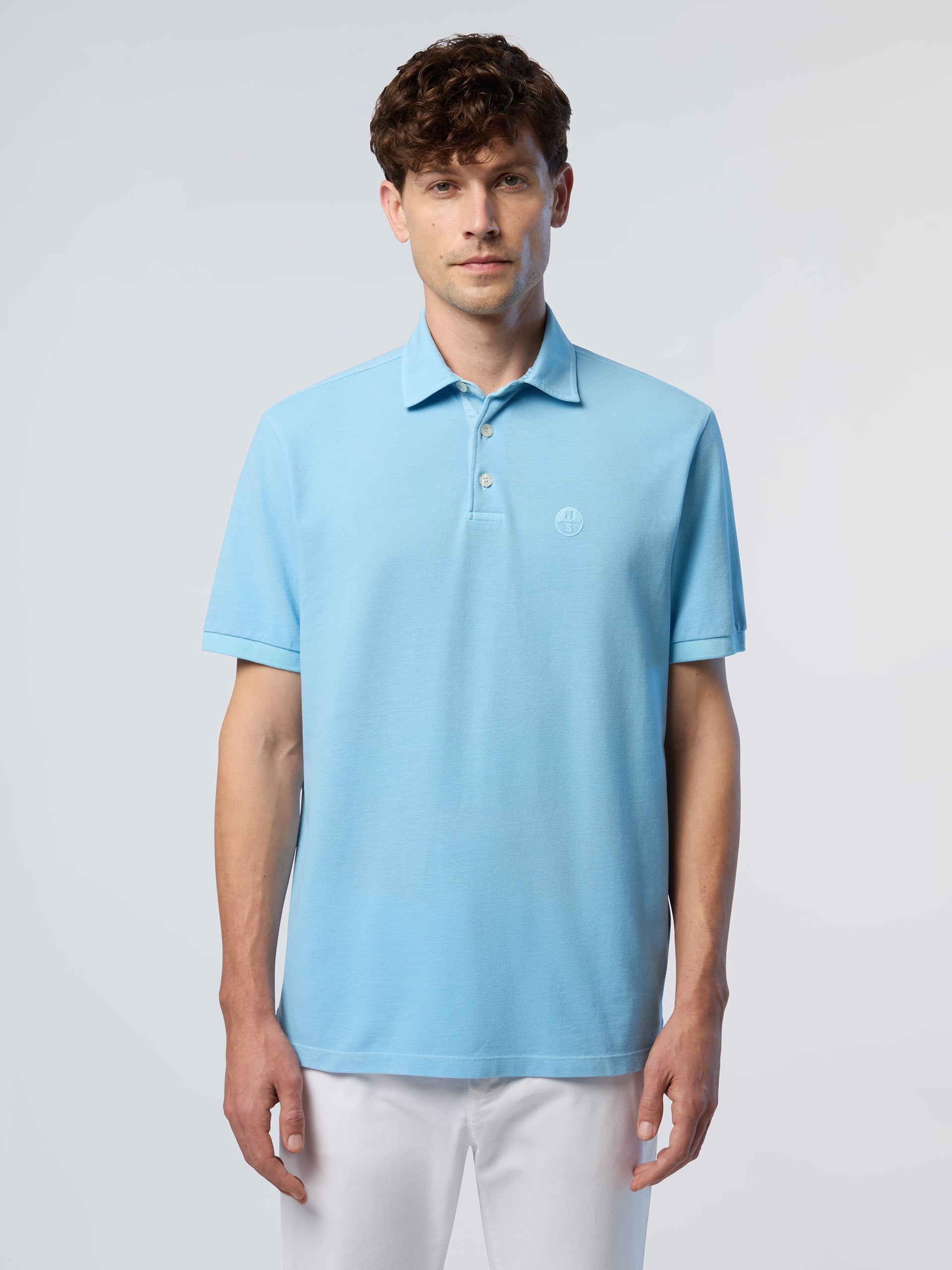 Polo shirt with embroidered logo - Image 36