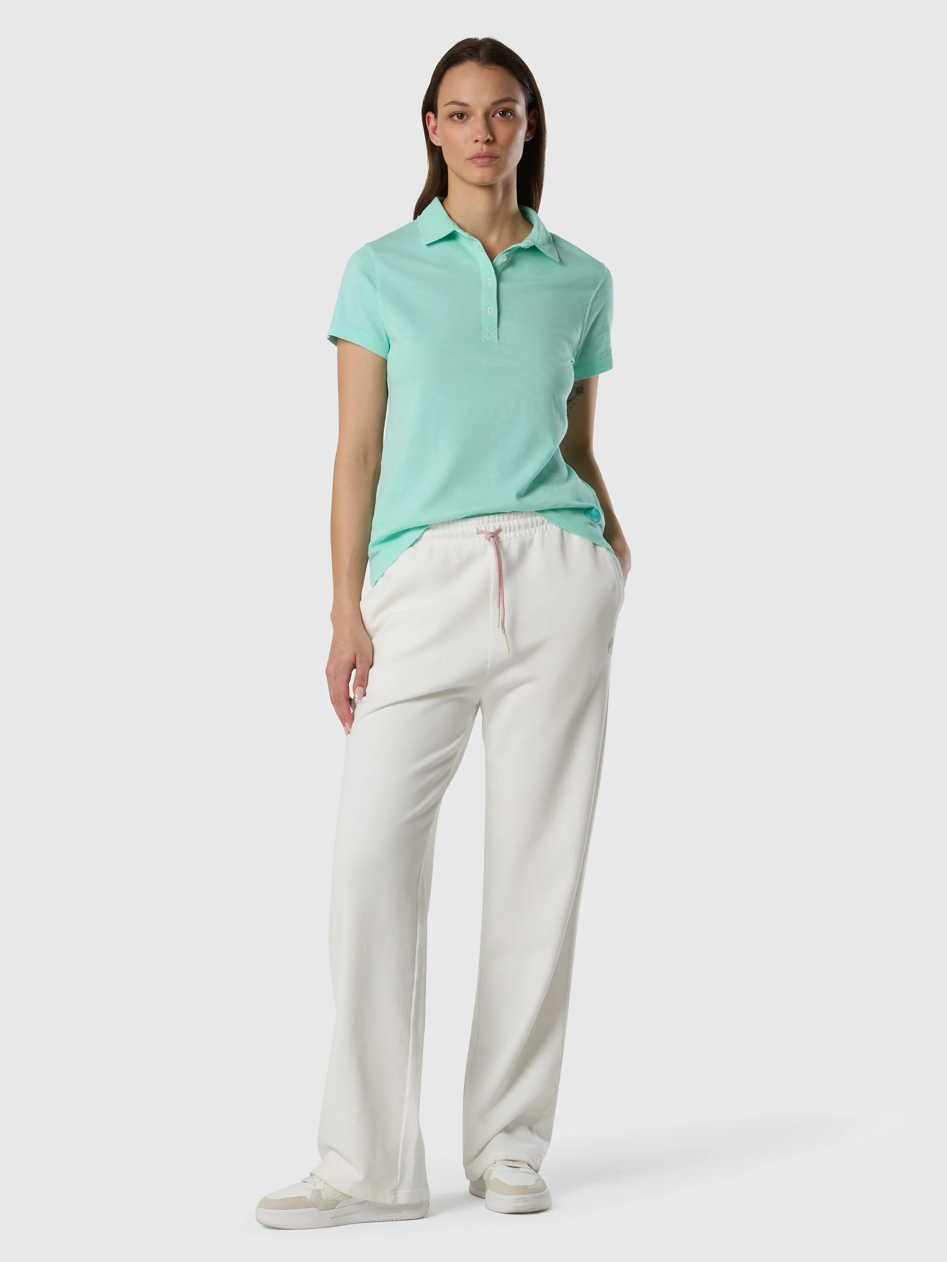 Slub jersey polo shirt - Image 12