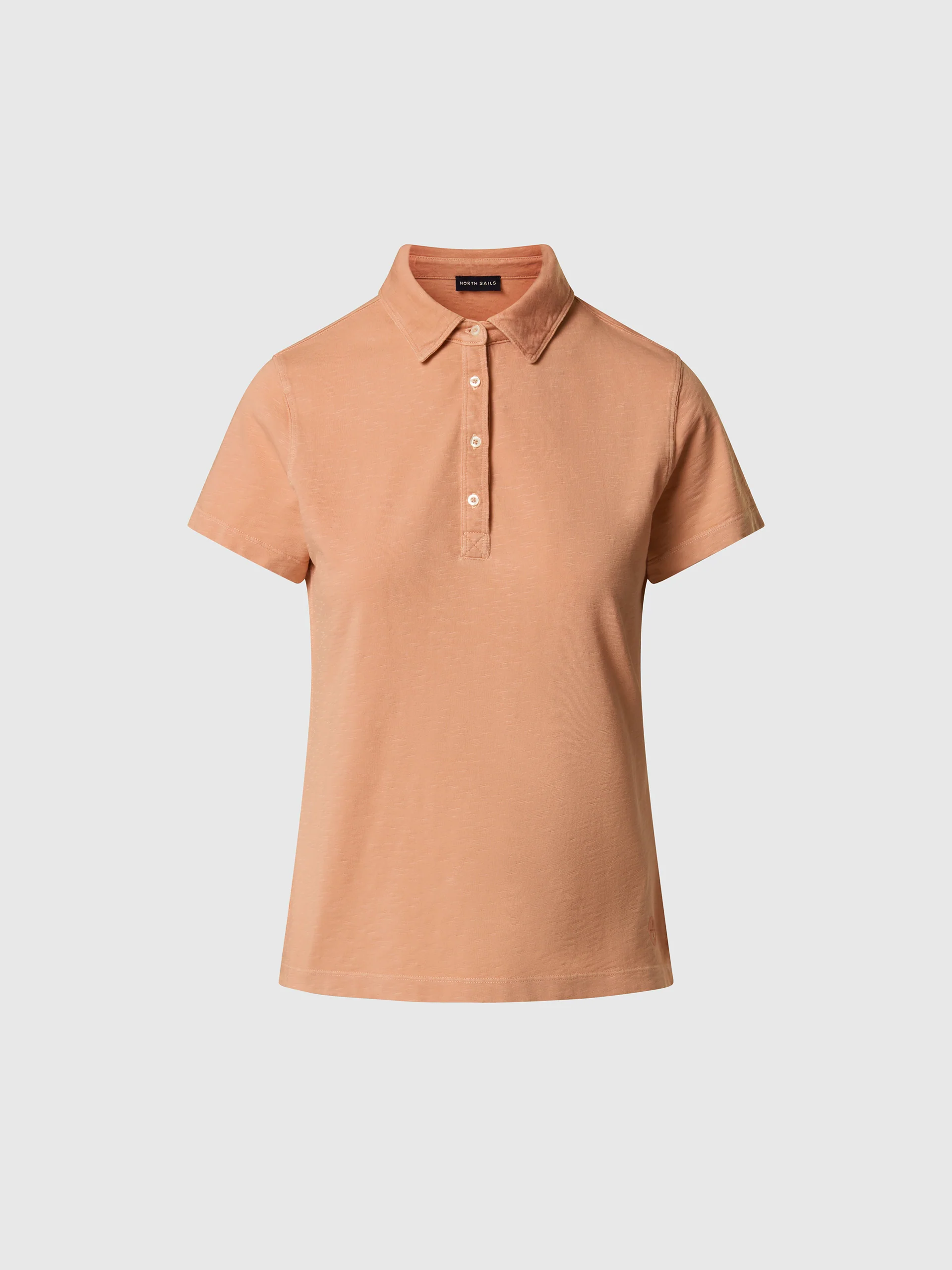 Slub jersey polo shirt - Image 3