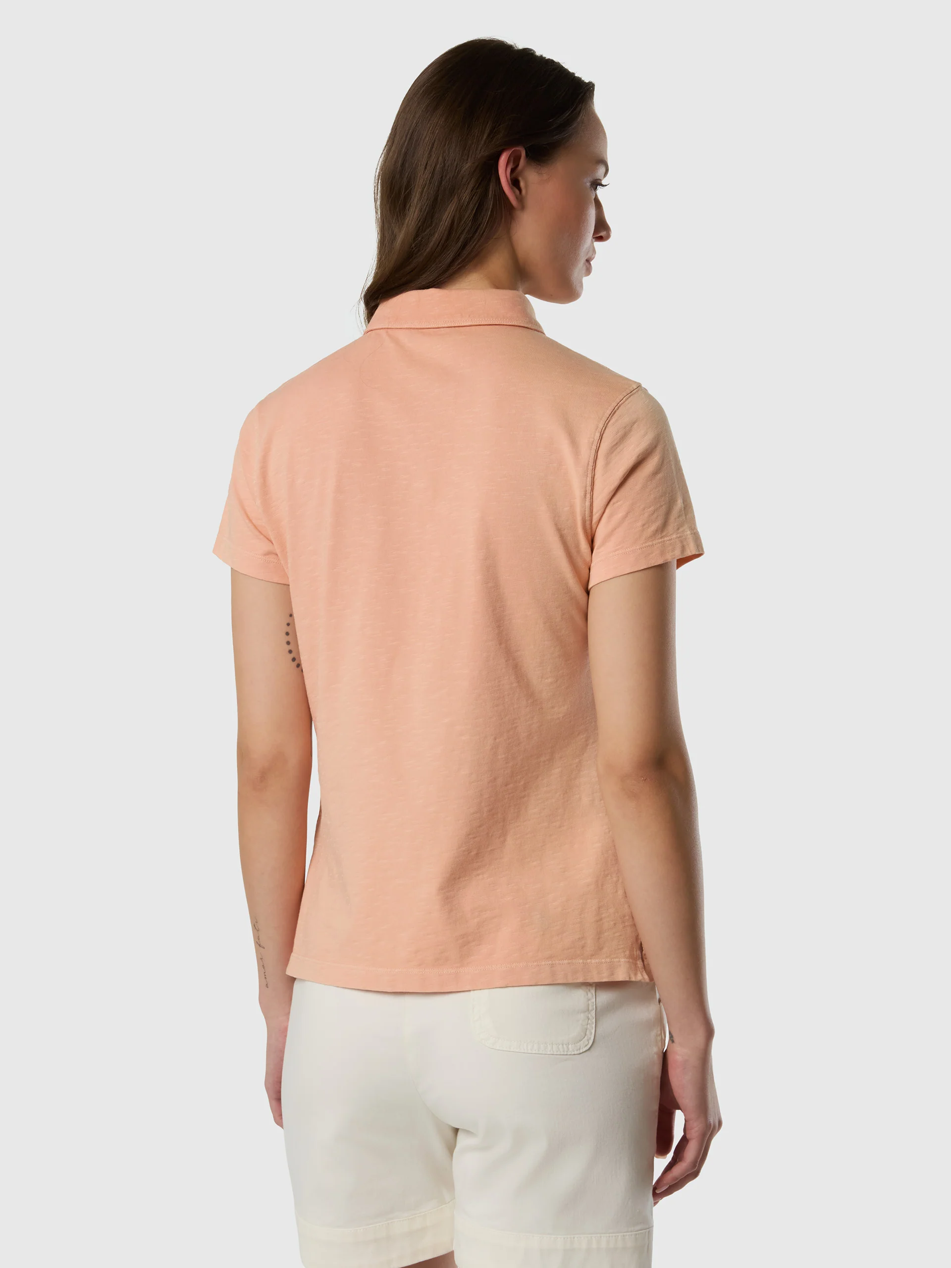 Slub jersey polo shirt - Image 4