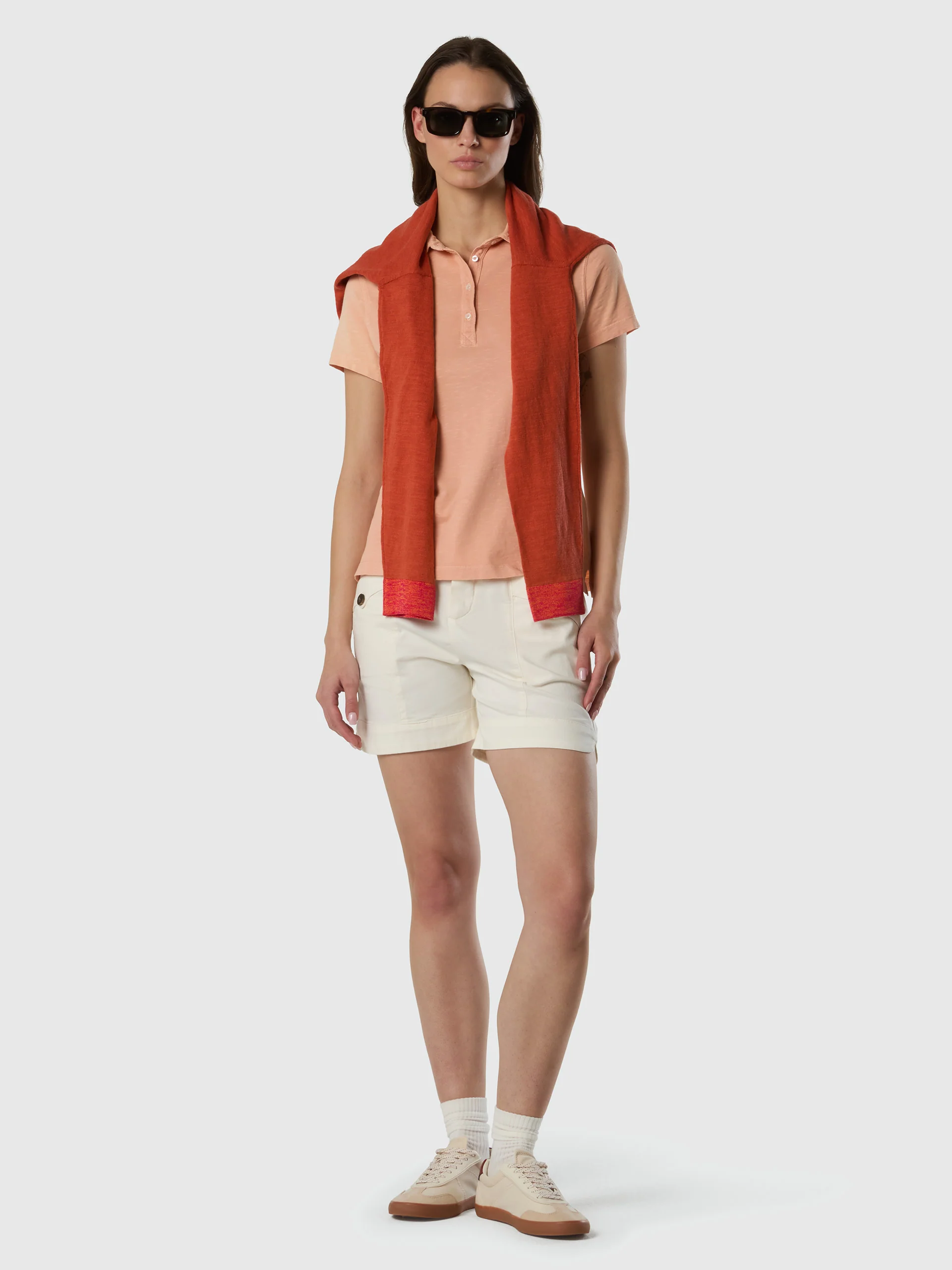 Slub jersey polo shirt - Image 5