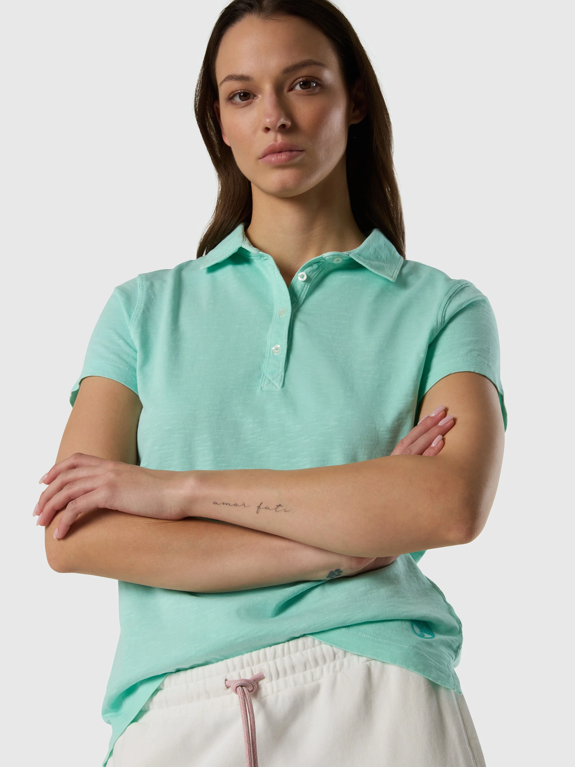 Slub jersey polo shirt - Image 9