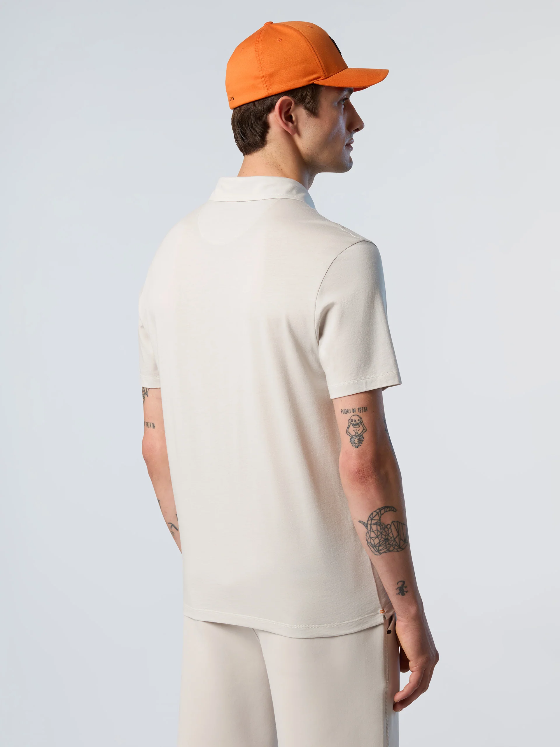 TENCEL™ jersey polo shirt - Image 28