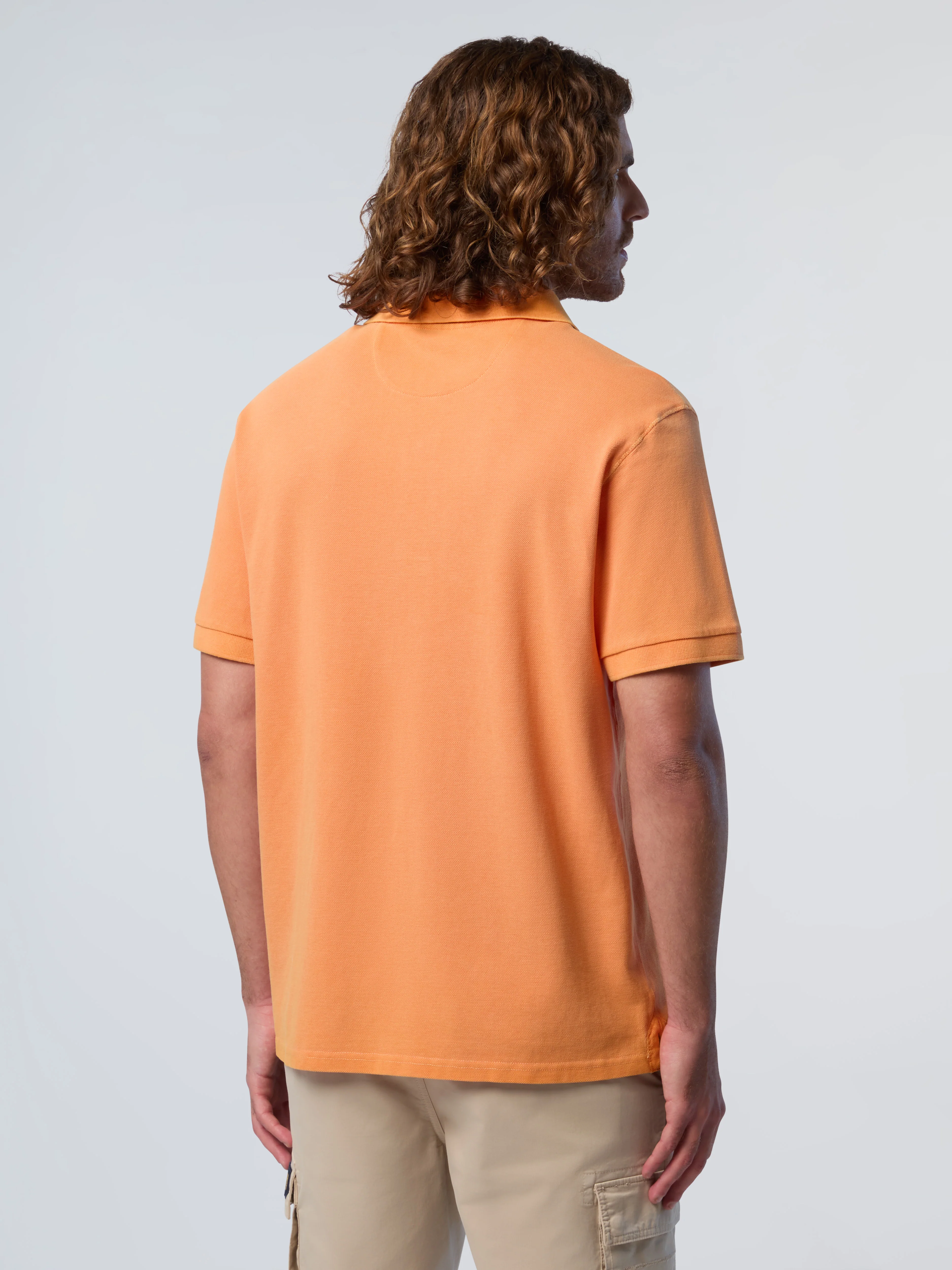 Polo shirt with pigment-dyed finish - Image 24
