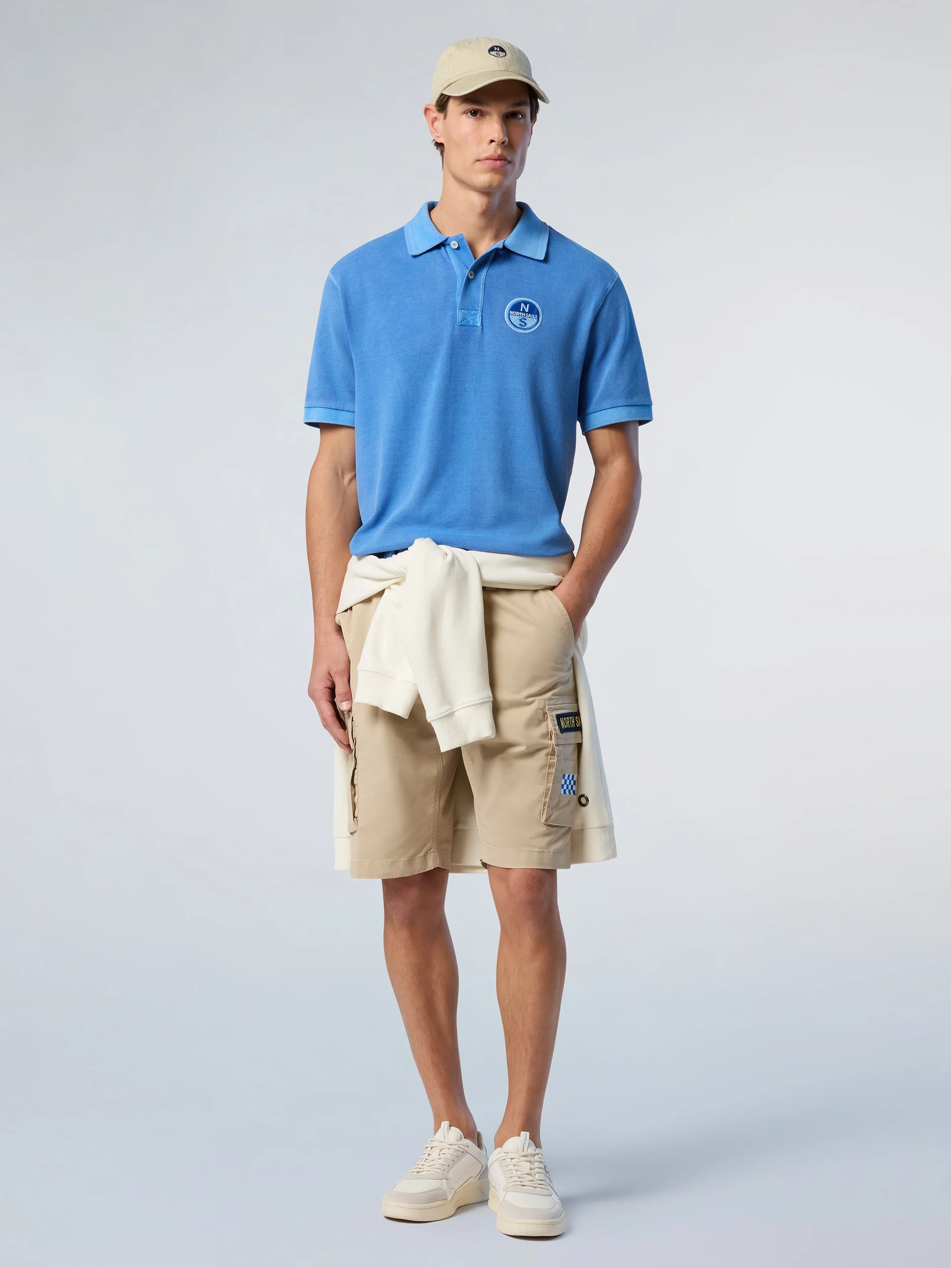 Polo shirt with pigment-dyed finish - Image 31