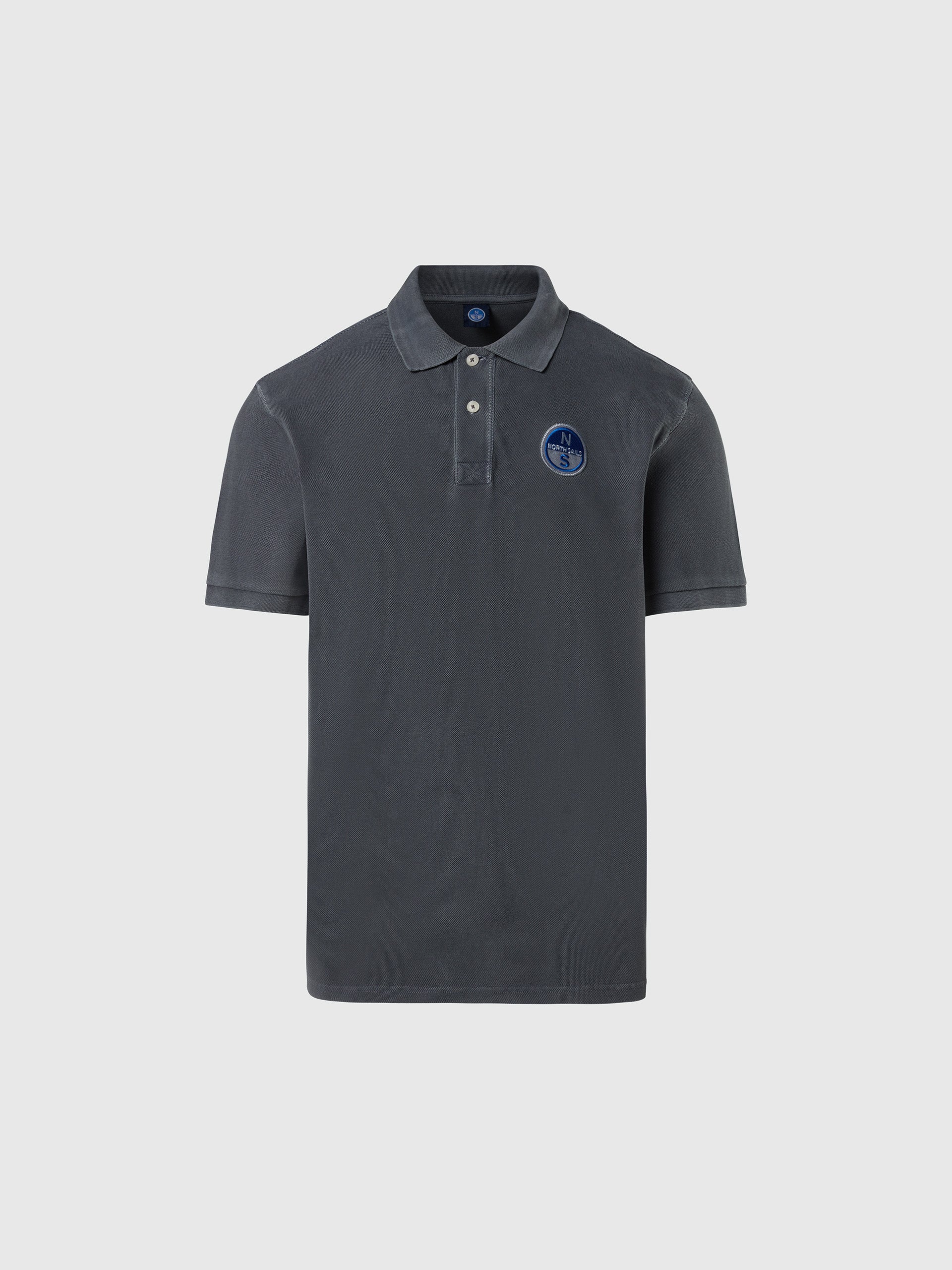 Polo shirt with pigment-dyed finish - Image 37