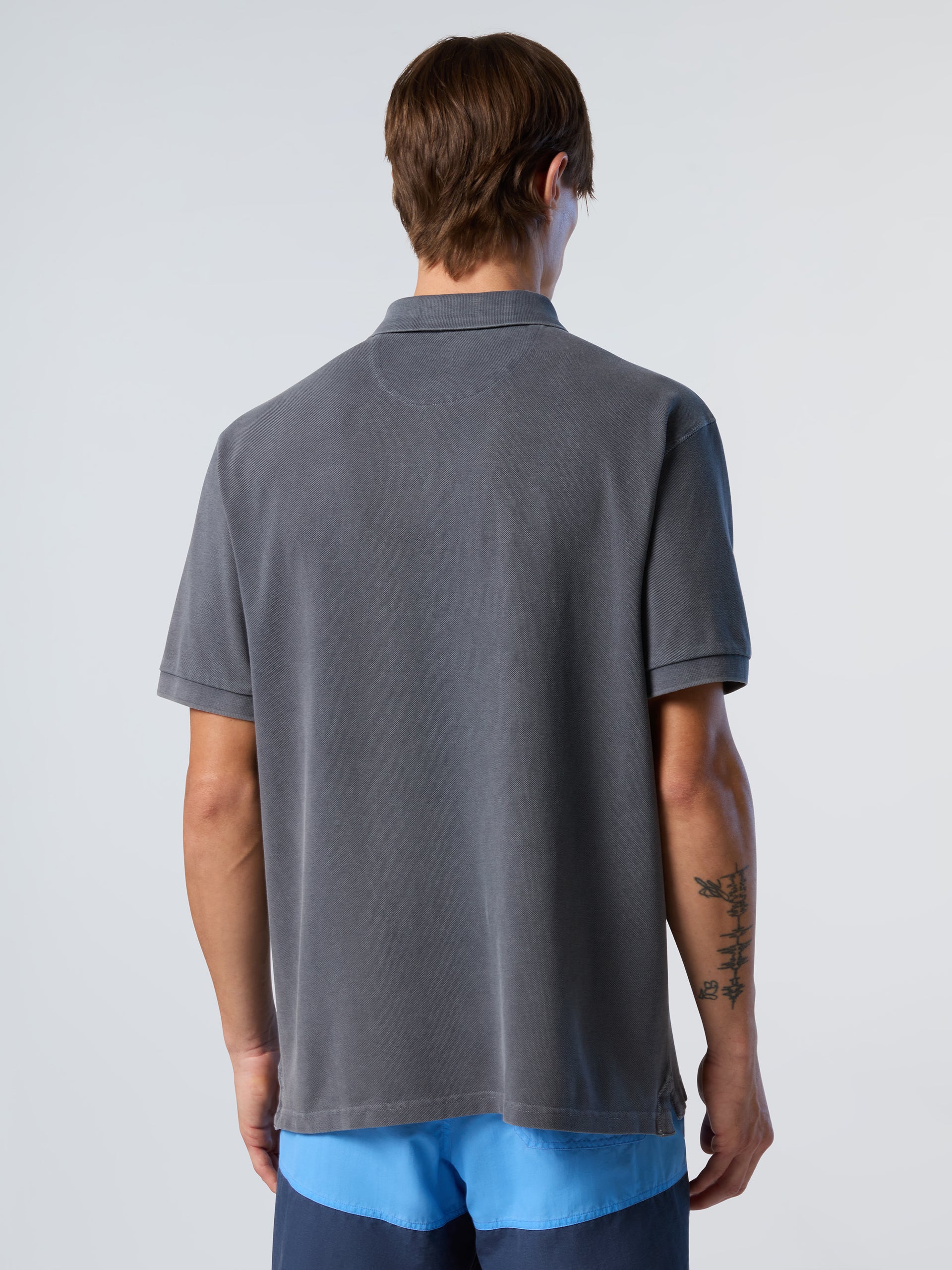 Polo shirt with pigment-dyed finish - Image 38