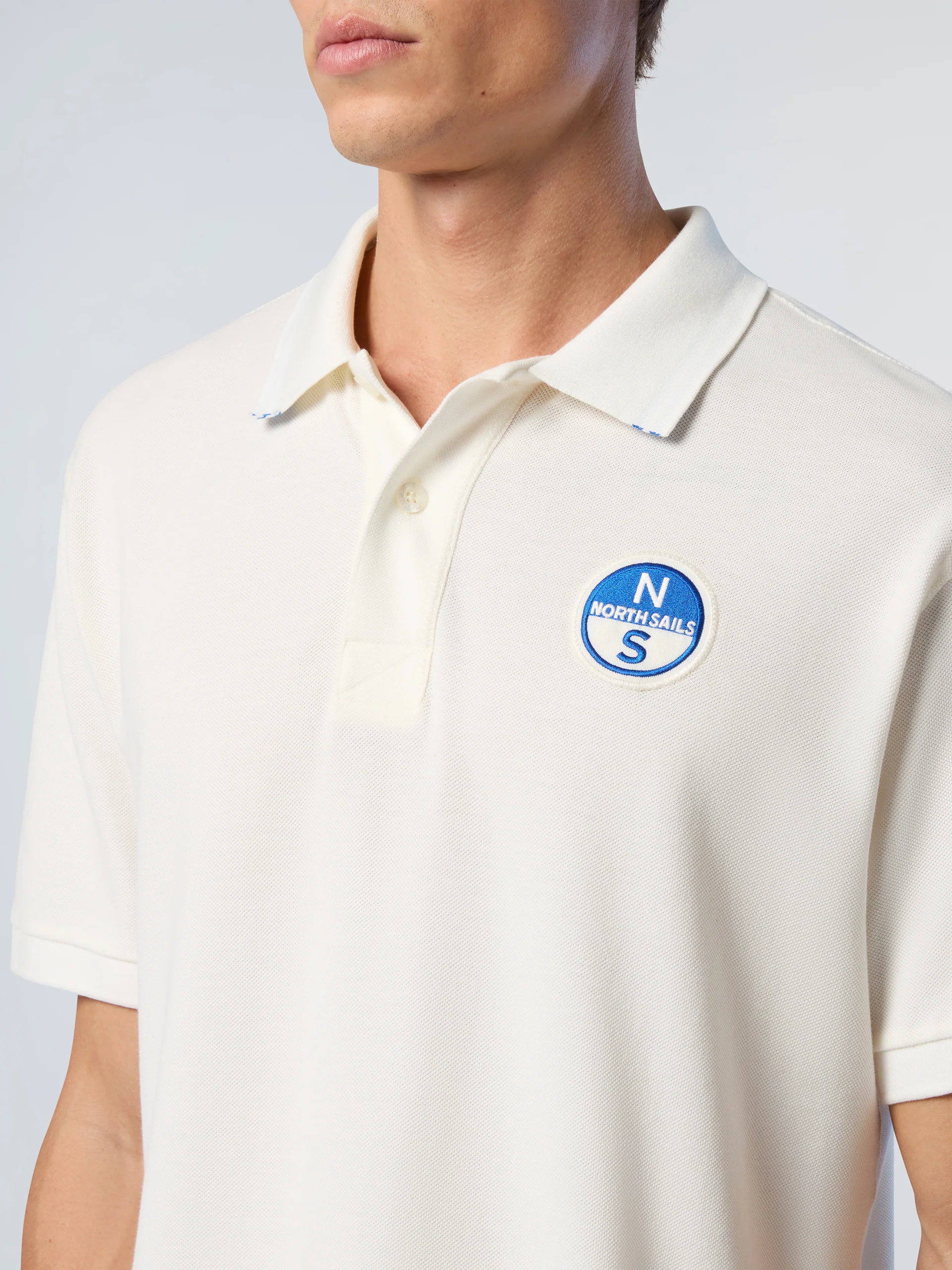 Polo shirt with pigment-dyed finish - Image 6