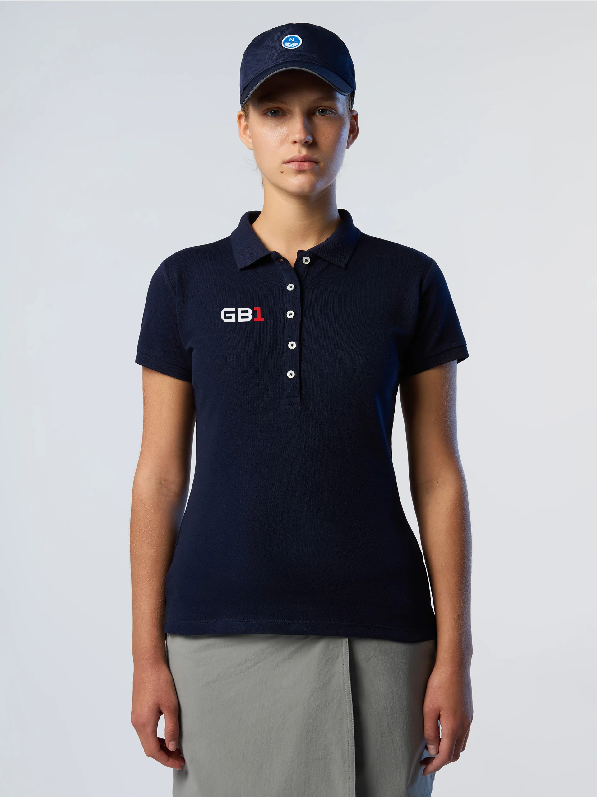 North Sails x GB1 Stretch Piqué Polo Shirt - Image 5