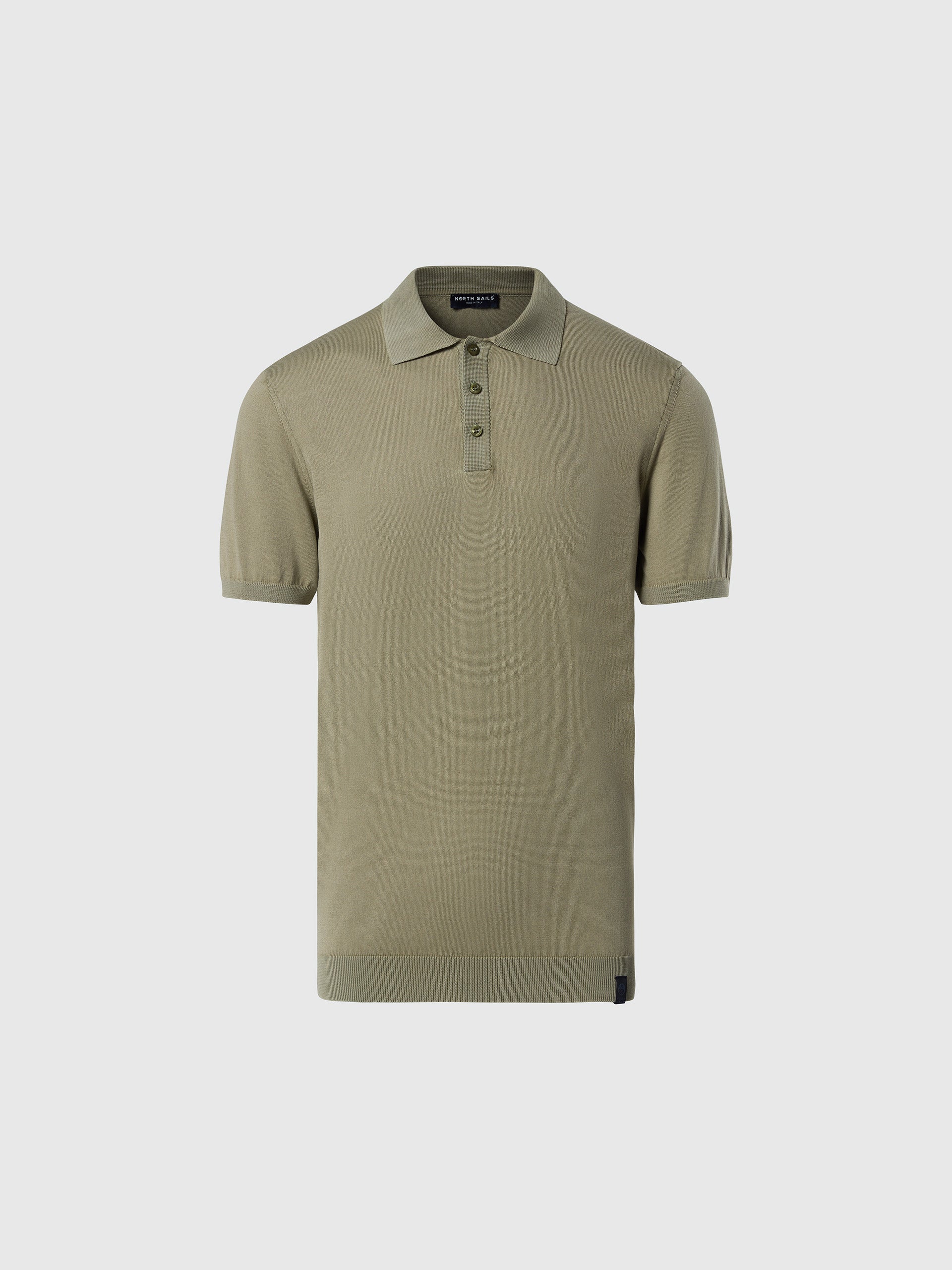 Washed cotton polo shirt - Image 3