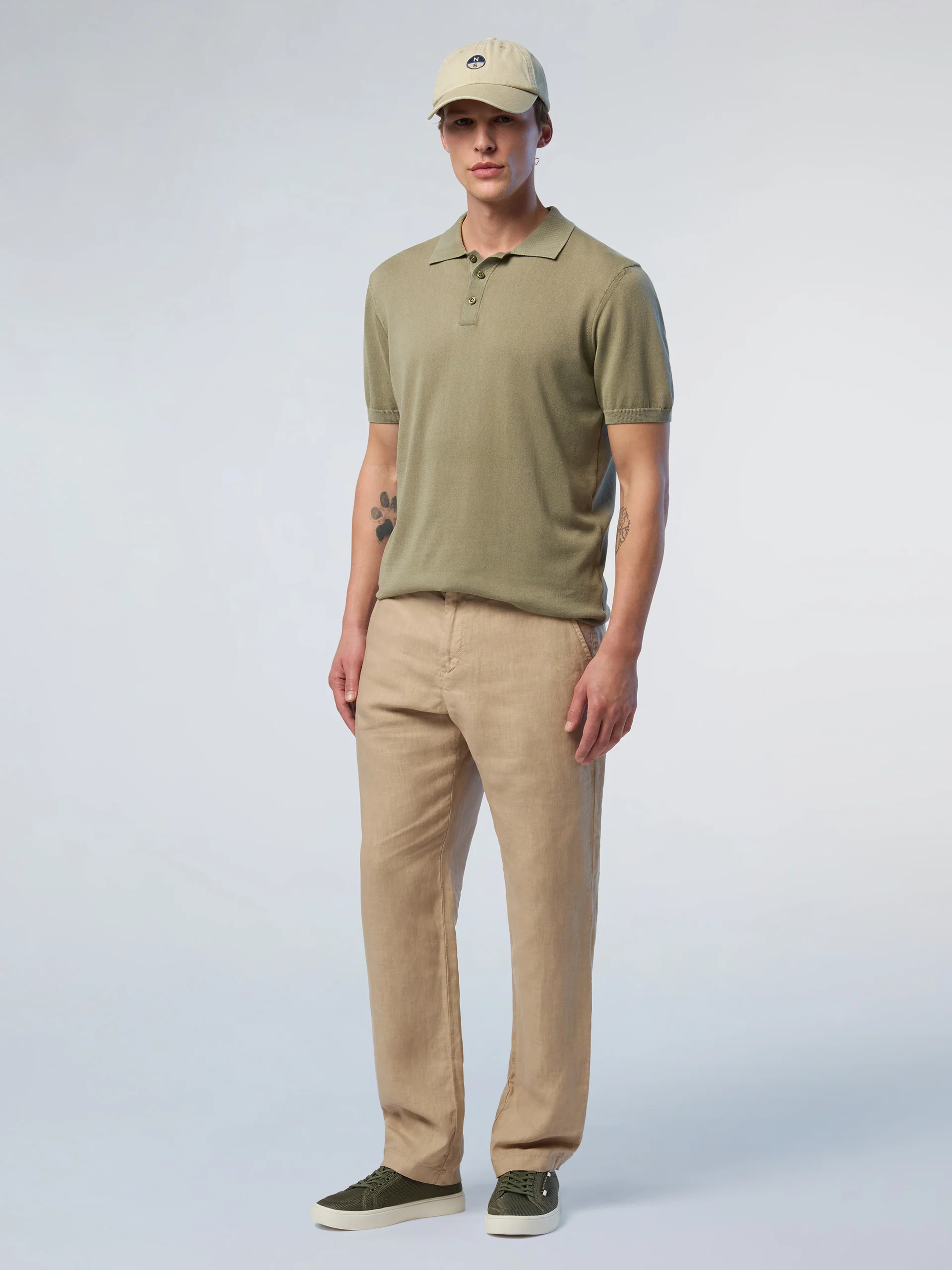 Washed cotton polo shirt - Image 5