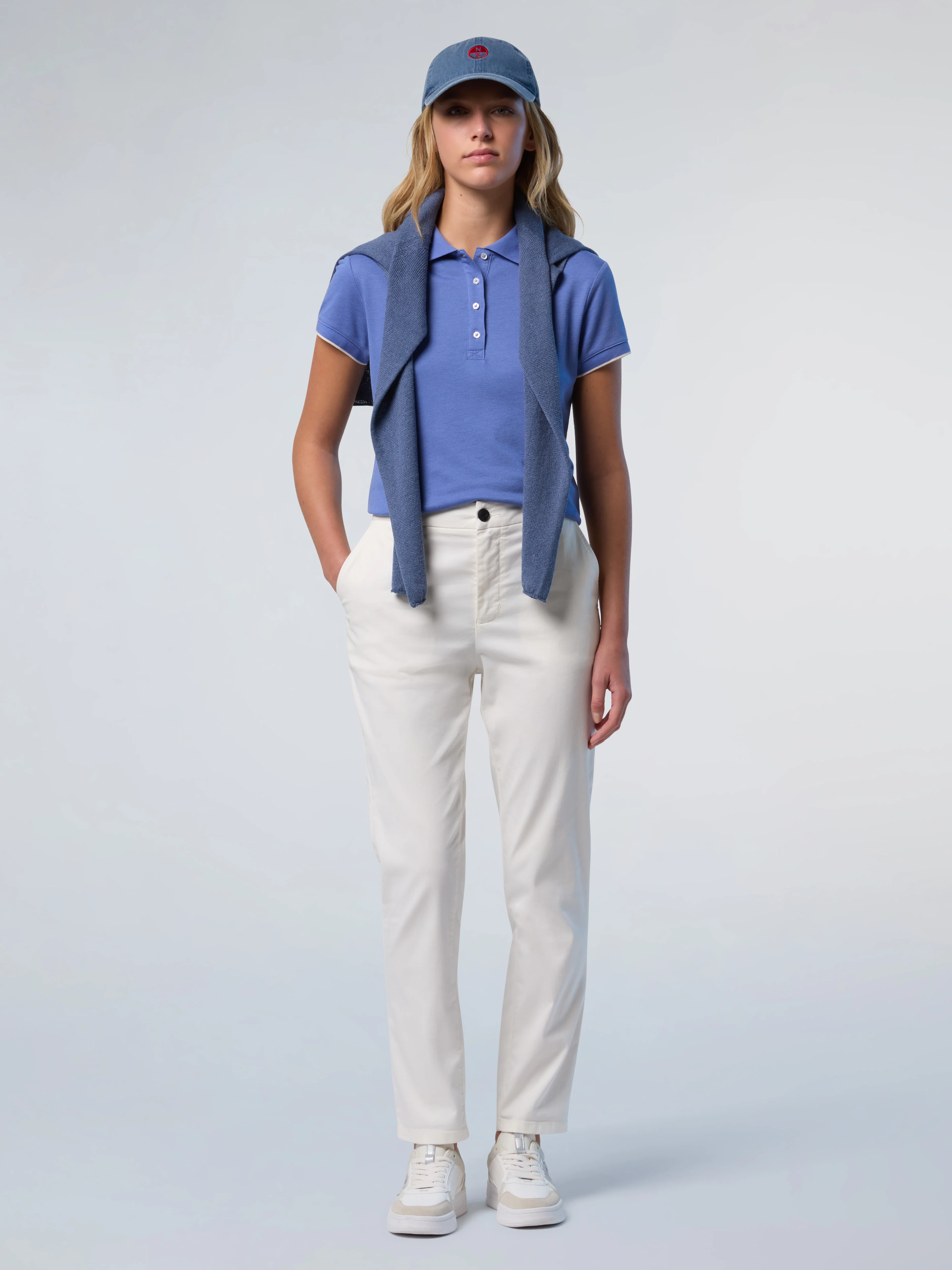 Modal jersey polo shirt - Image 23