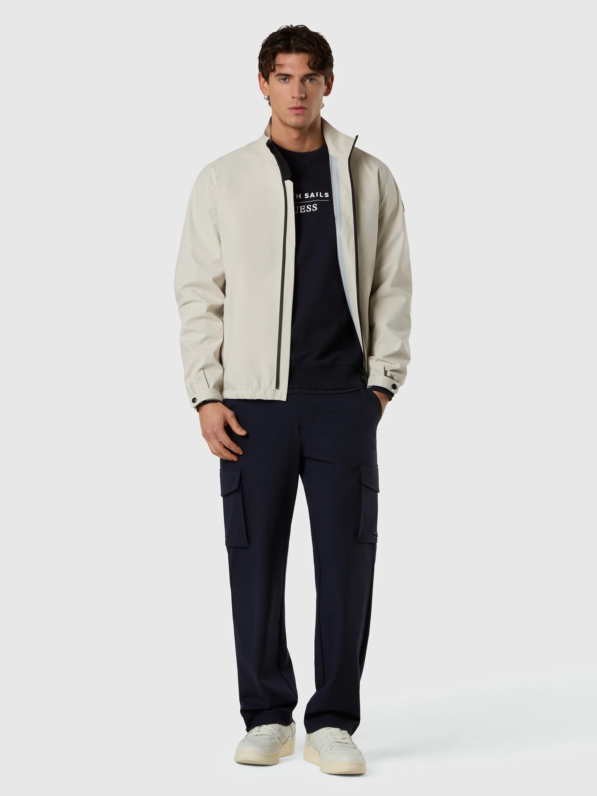 GUESS X NORTH SAILS CARGO TROUSERS - Image 4