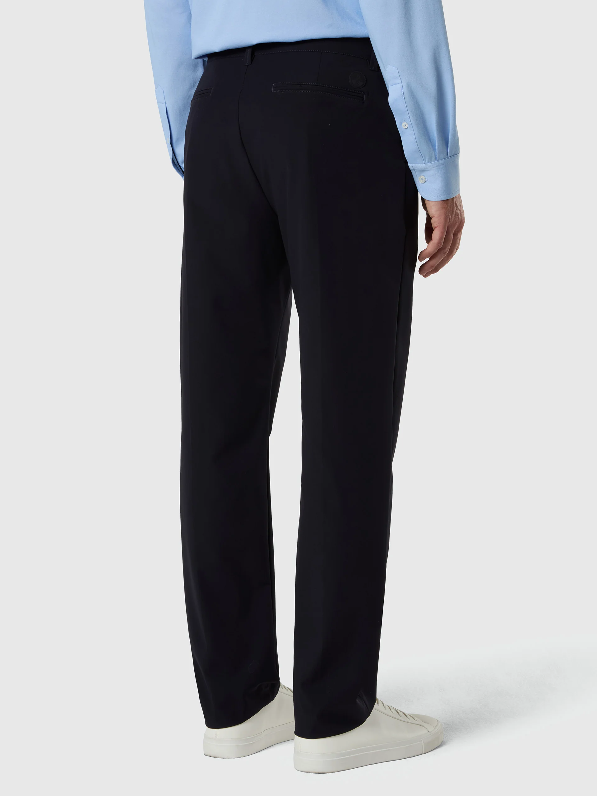 Comfort nylon pleated chinos - Image 3
