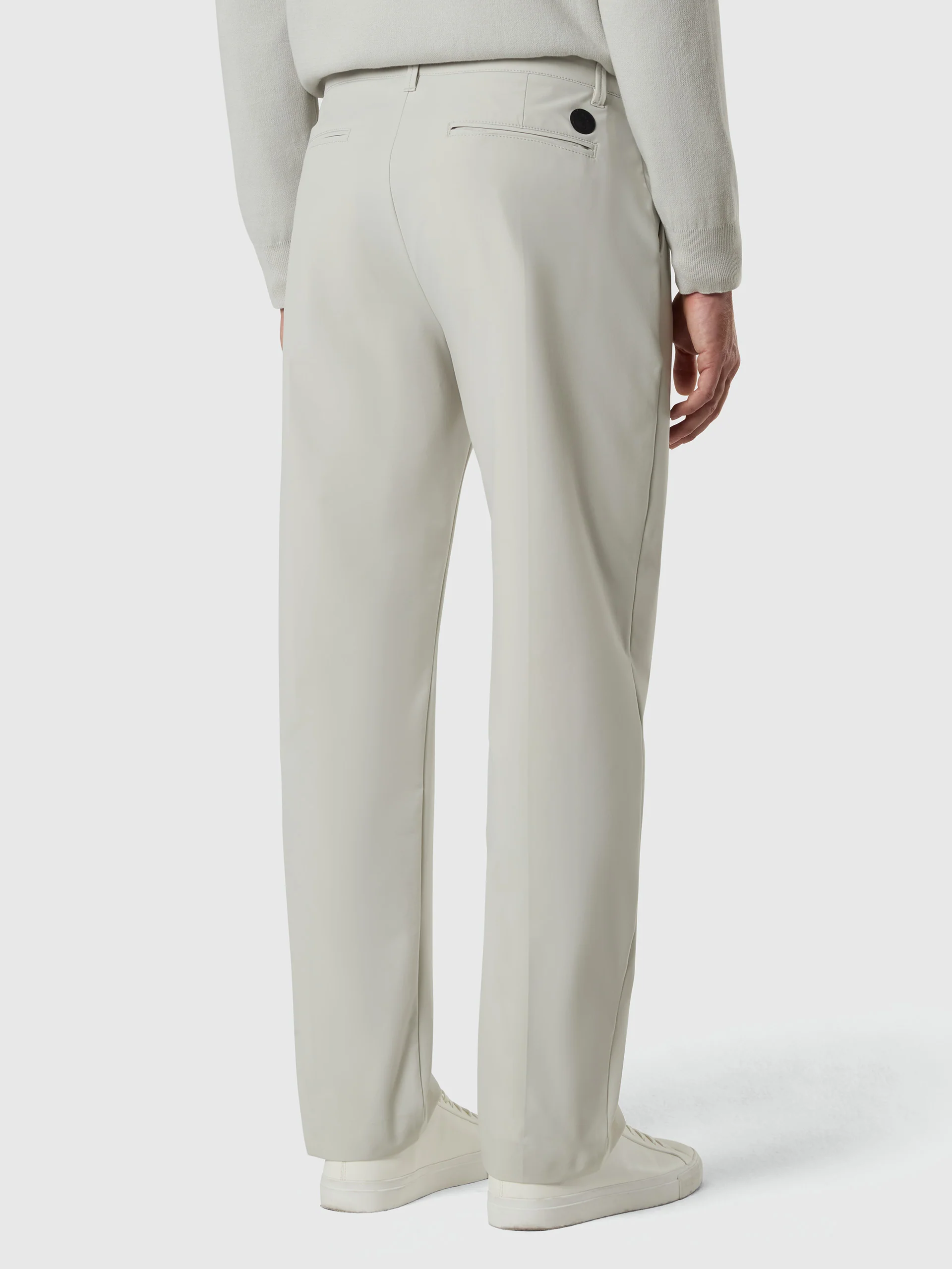 Comfort nylon pleated chinos - Image 8